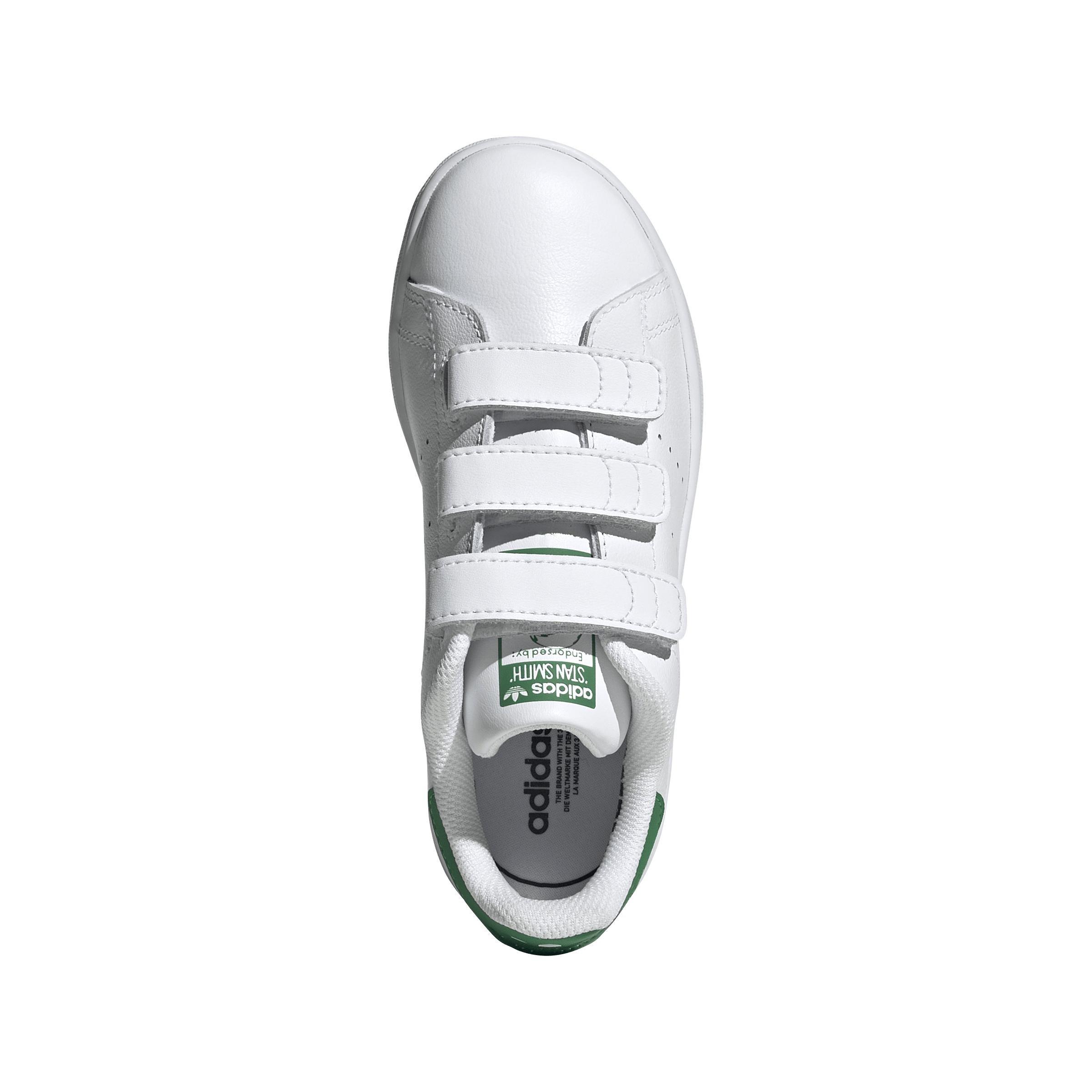 Unisex Kids Stan Smith Comfort Closure Shoes, White, A701_ONE, large image number 1