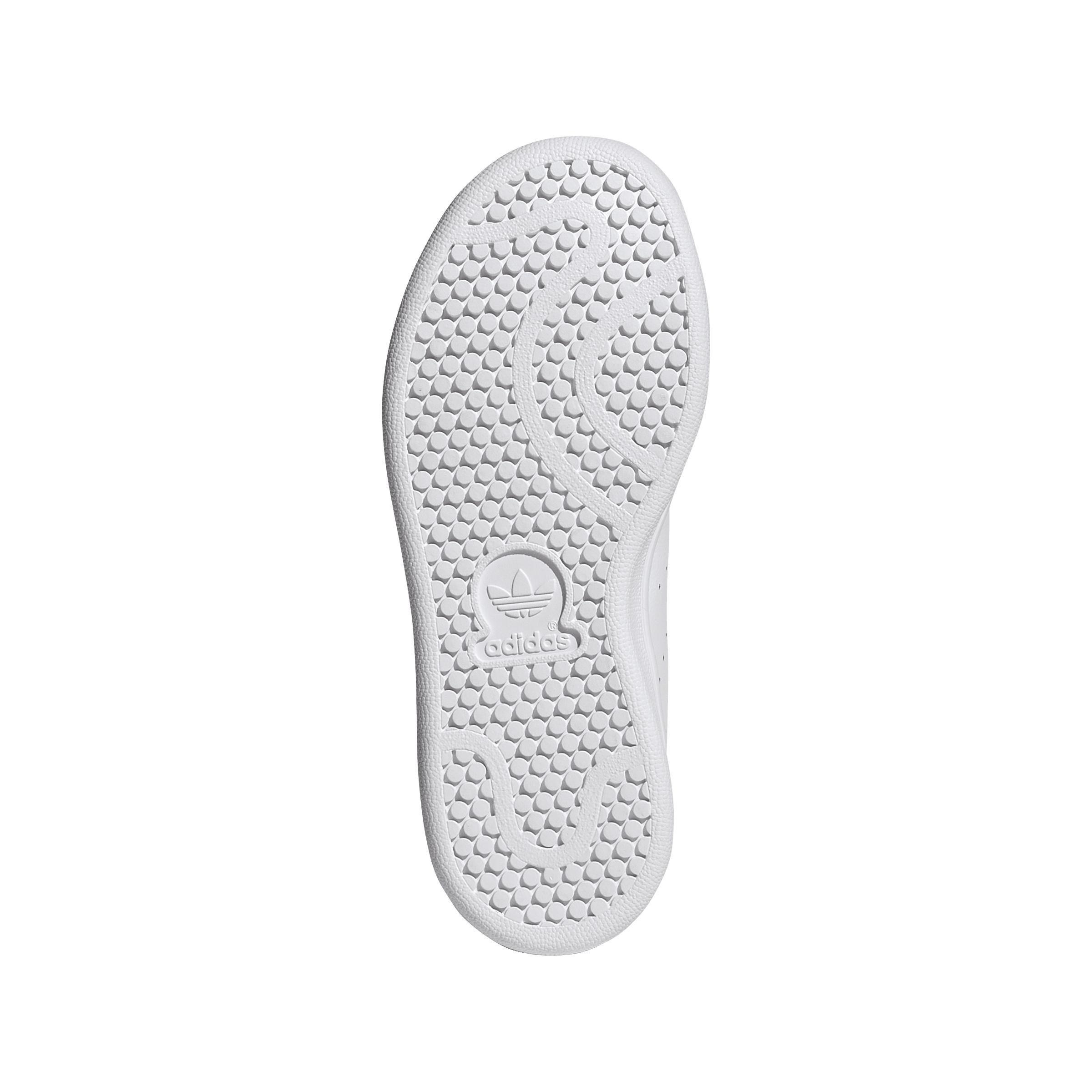 Unisex Kids Stan Smith Comfort Closure Shoes, White, A701_ONE, large image number 6