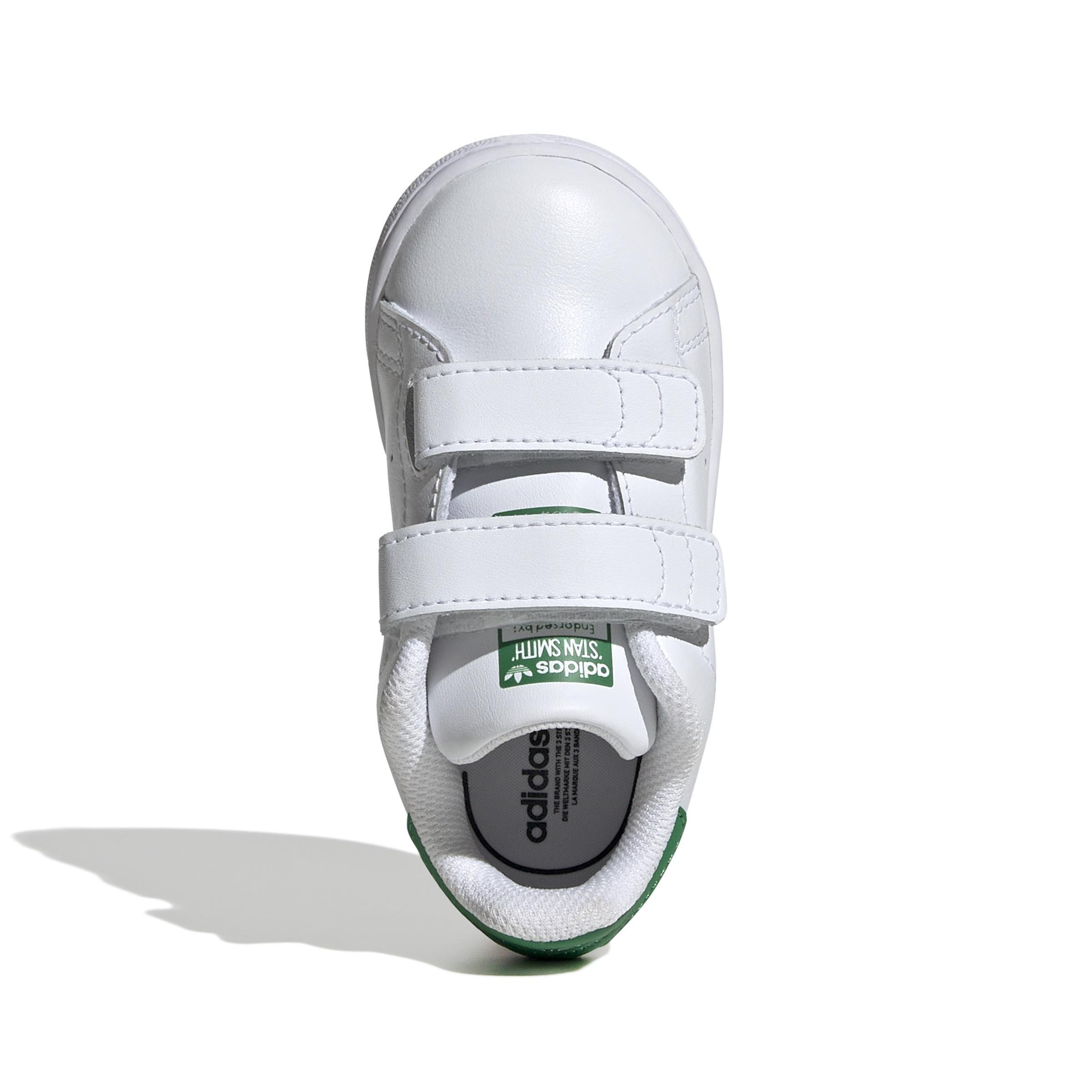 Unisex Kids Stan Smith Comfort Closure Shoes, White, A701_ONE, medium