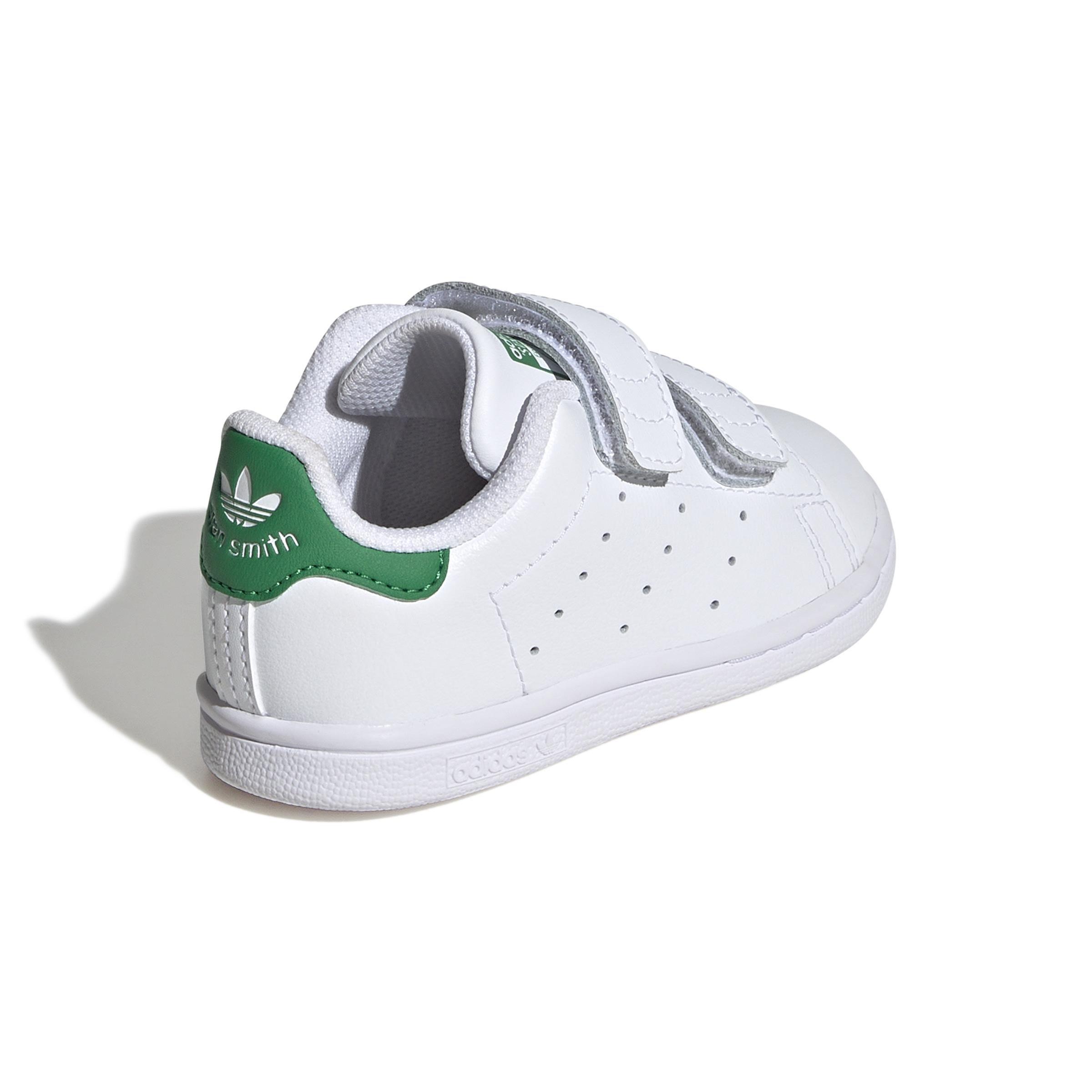 Unisex Kids Stan Smith Comfort Closure Shoes, White, , large image number 3