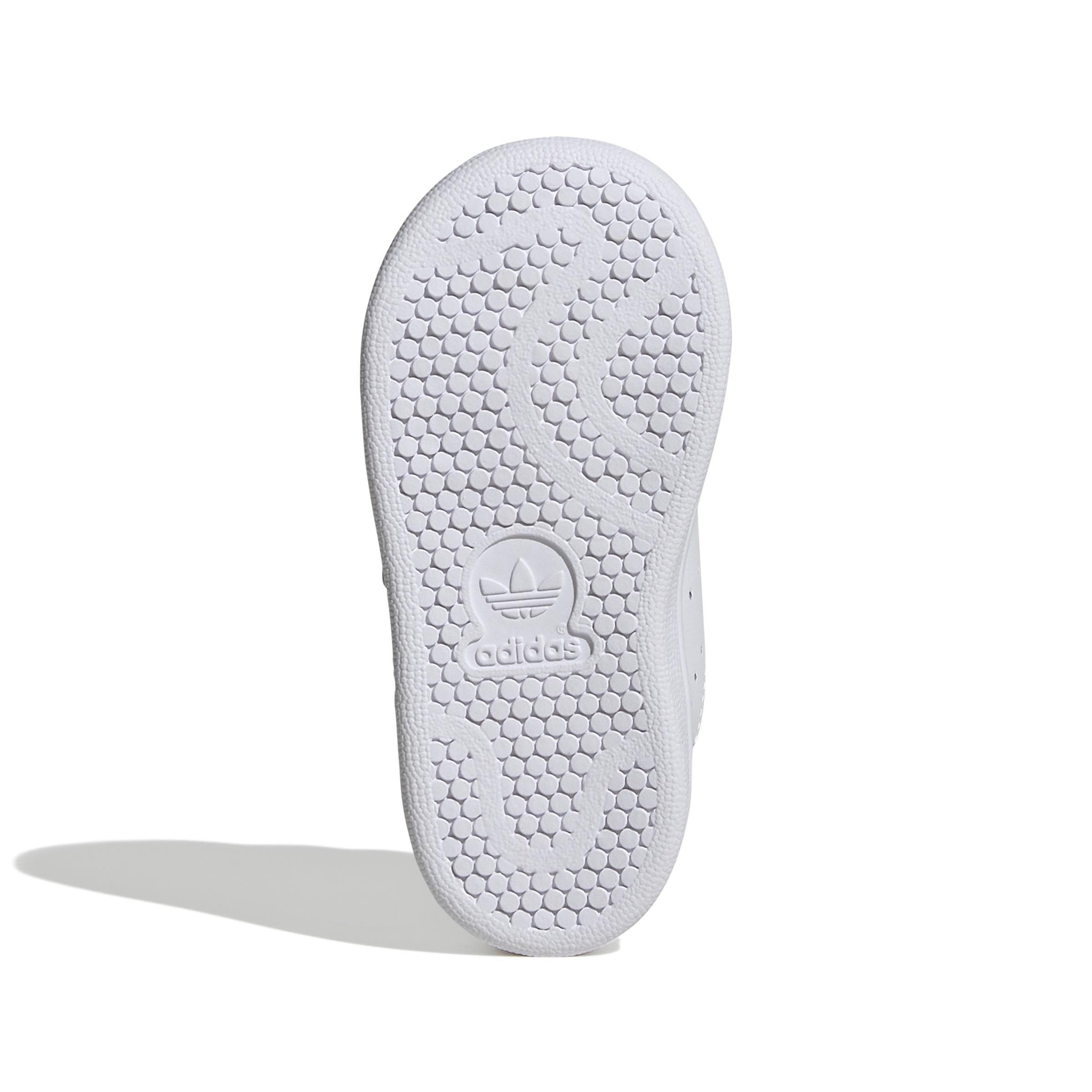 Unisex Kids Stan Smith Comfort Closure Shoes, White, A701_ONE, large image number 7