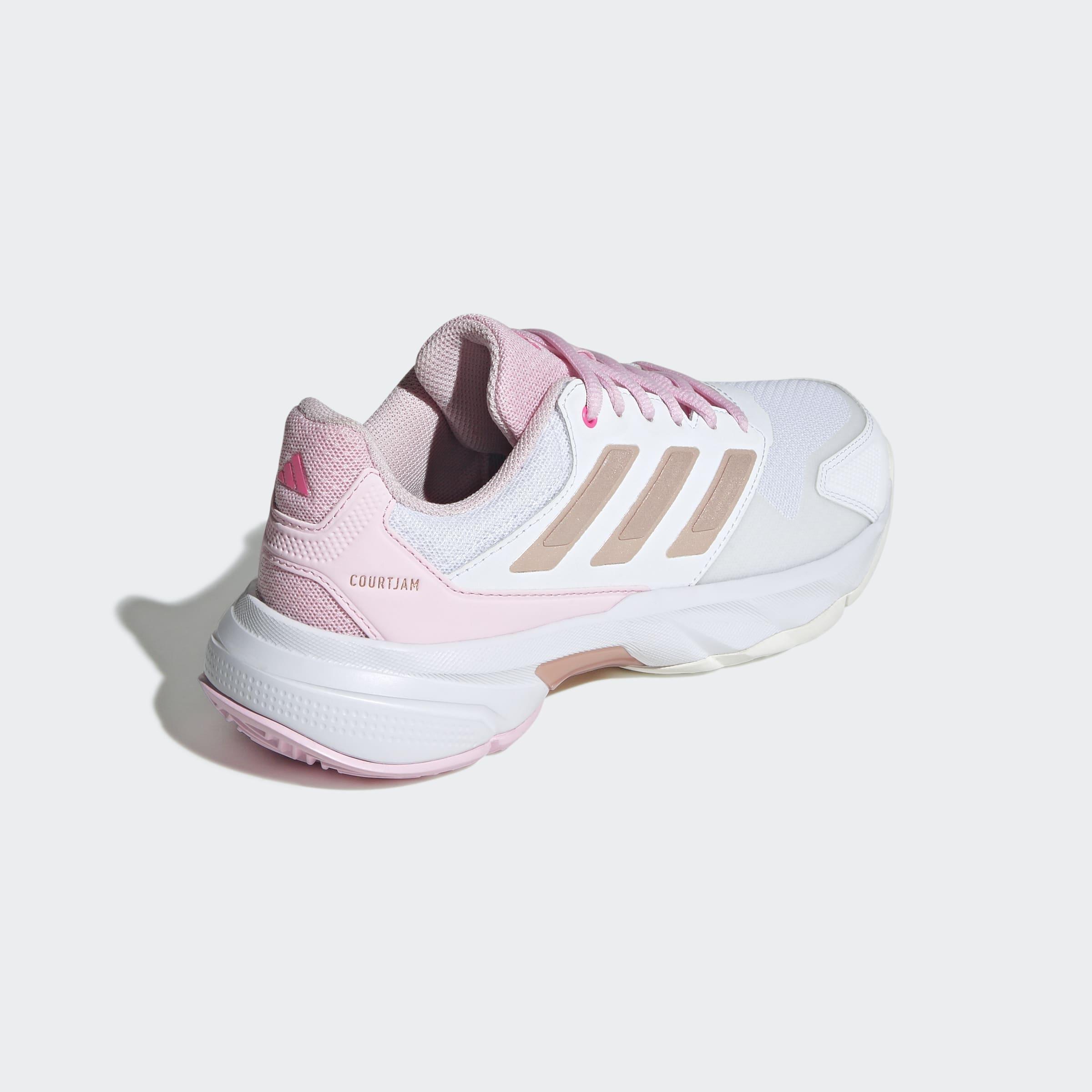 Courtjam Control 3 Tennis Shoes, White, A701_ONE, large image number 3