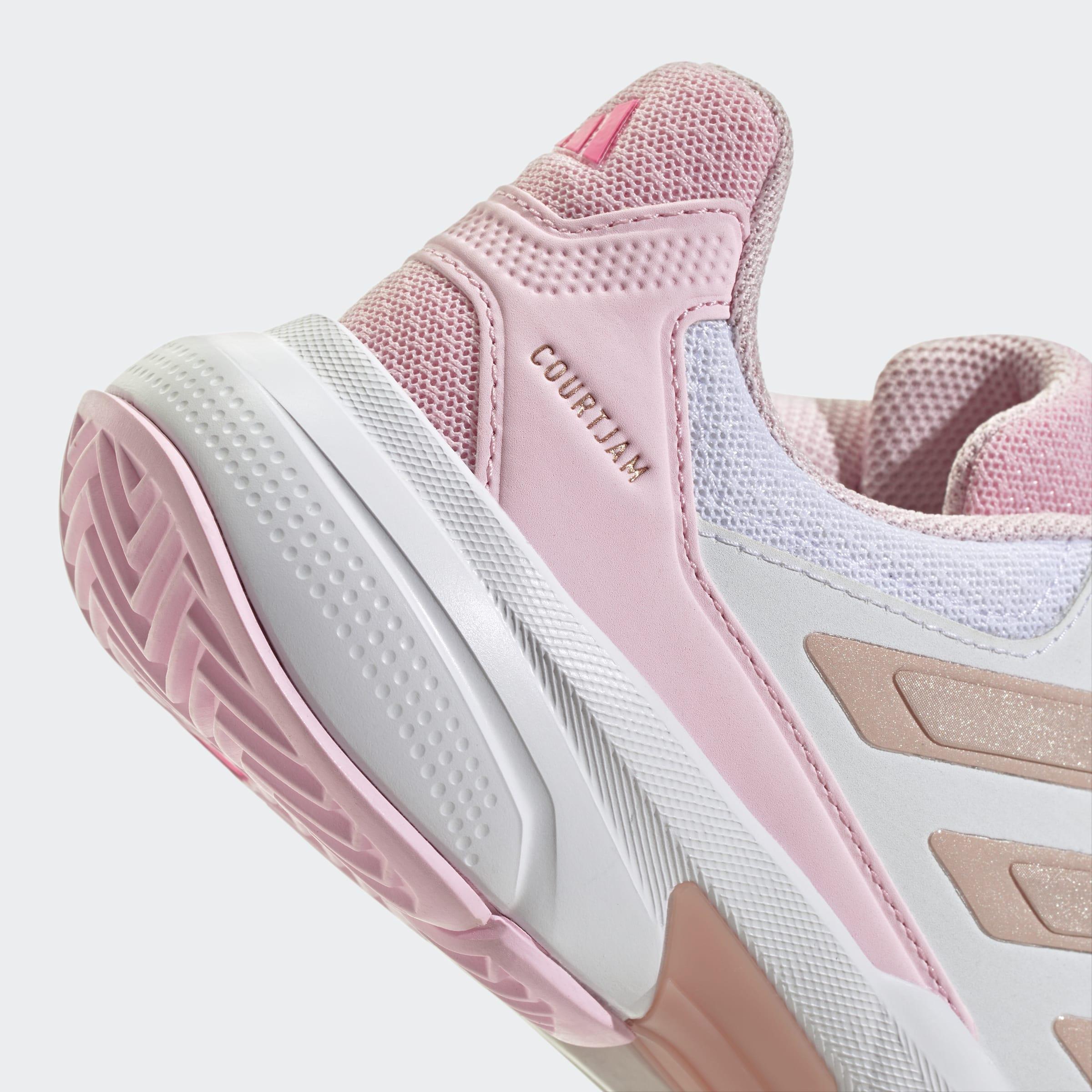 Courtjam Control 3 Tennis Shoes, White, A701_ONE, large image number 5