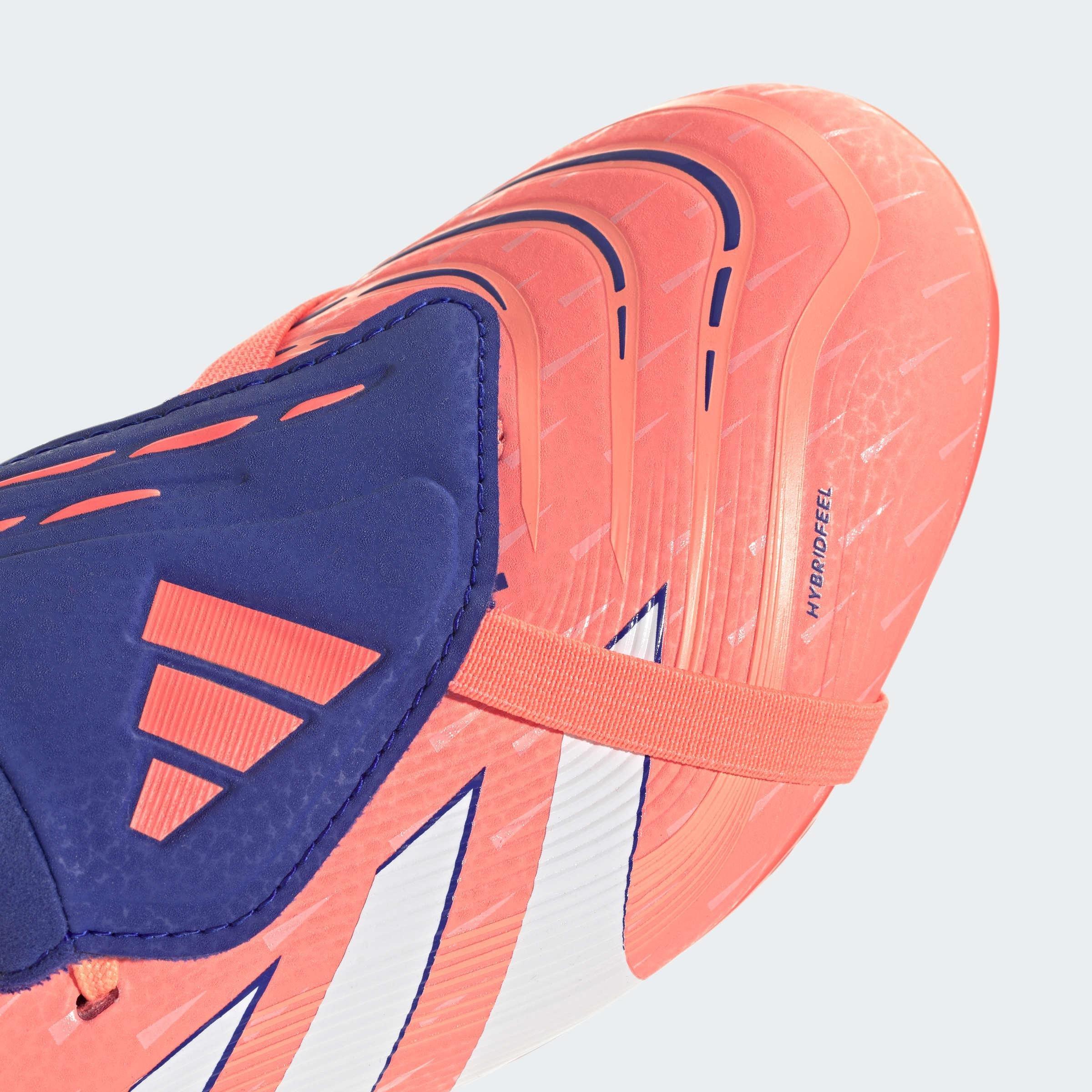 Kids Unisex Predator League Fold-Over Tongue Firm/Multi-Ground Boots, Orange, A701_ONE, large image number 5
