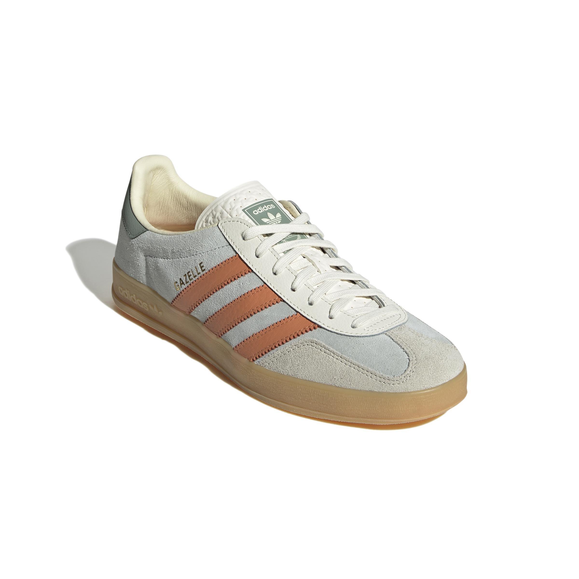 Gazelle Indoor Sneakers, Grey, A701_ONE, large image number 2