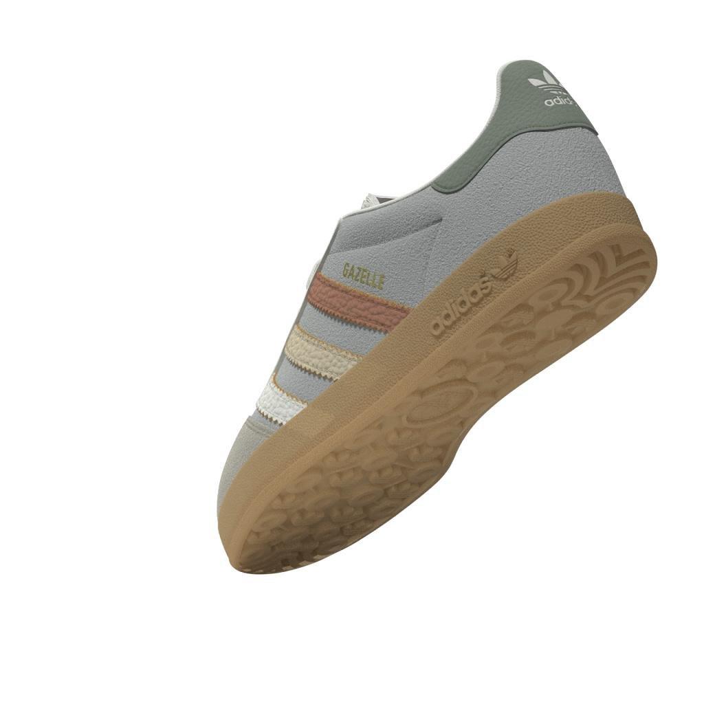 Gazelle Indoor Sneakers, Grey, A701_ONE, large image number 8