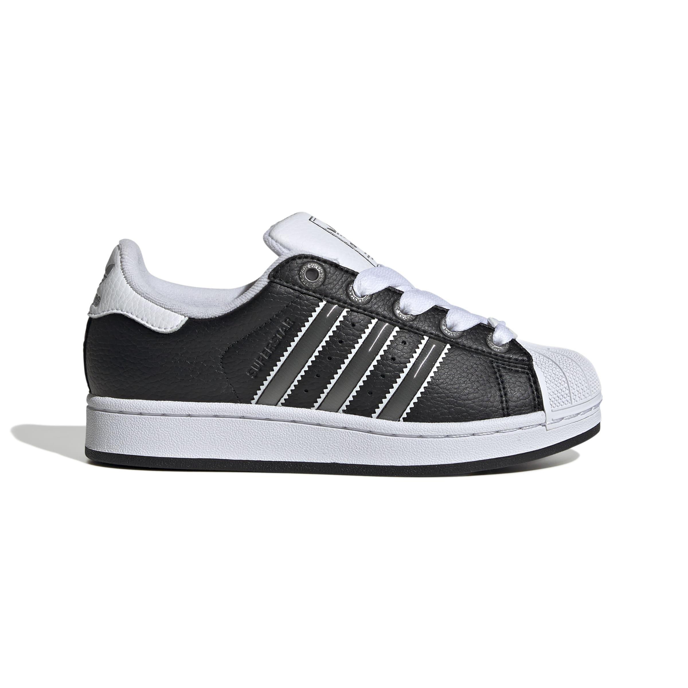 Kids Unisex Superstar II Shoes, Black, A701_ONE, large image number 0