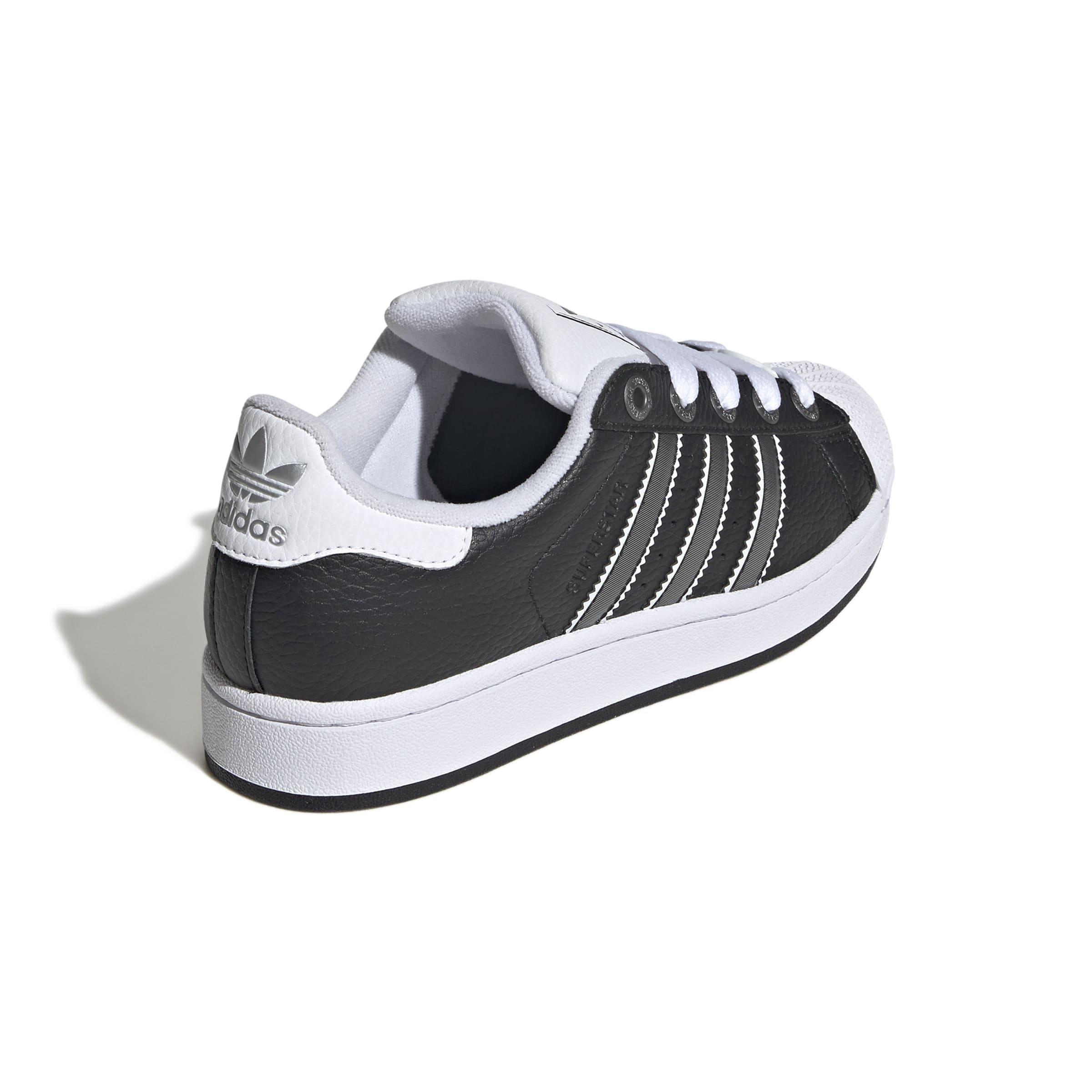 Kids Unisex Superstar II Shoes, Black, A701_ONE, large image number 3