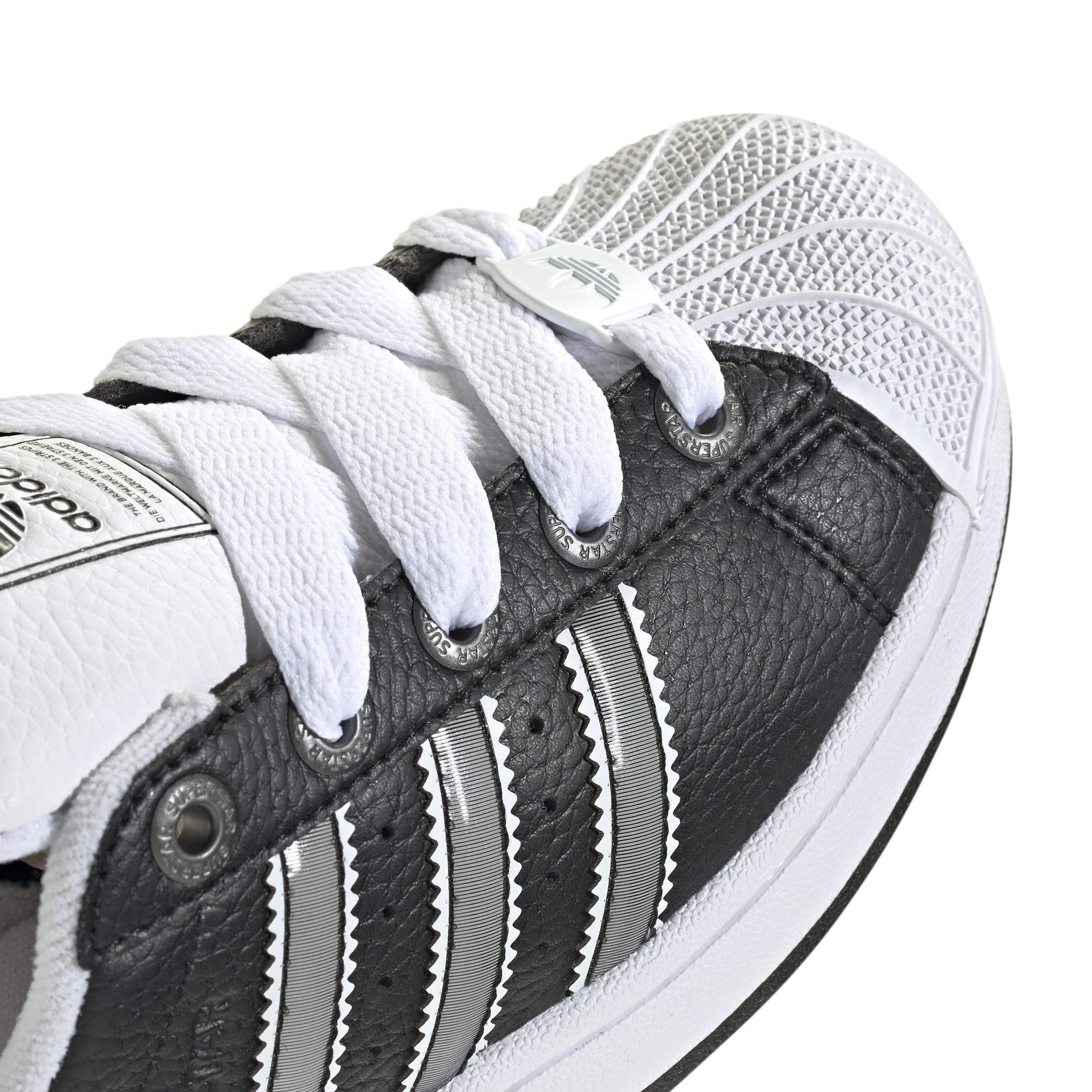 Kids Unisex Superstar II Shoes, Black, A701_ONE, large image number 5