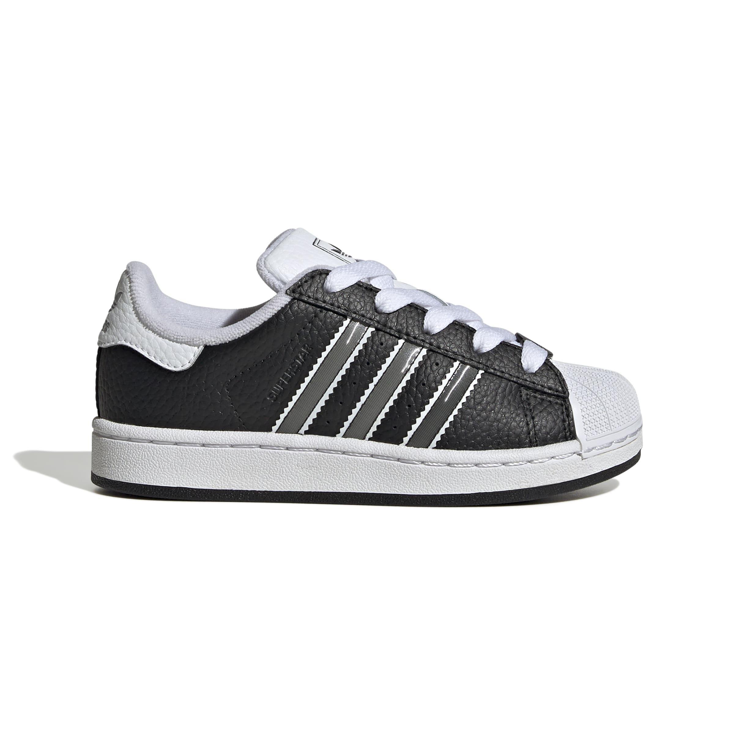 Kids Unisex Superstar II Shoes, Black, A701_ONE, large image number 0