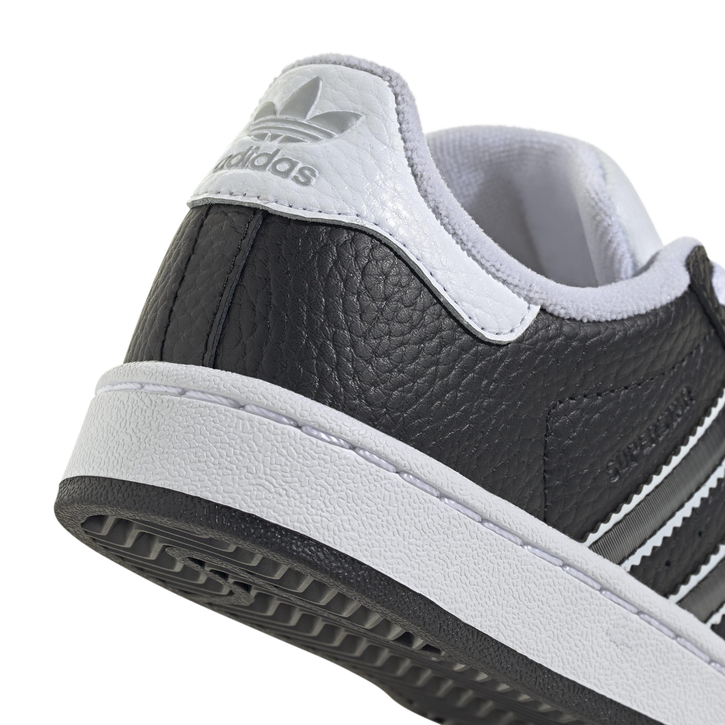 Kids Unisex Superstar II Shoes, Black, A701_ONE, large image number 4