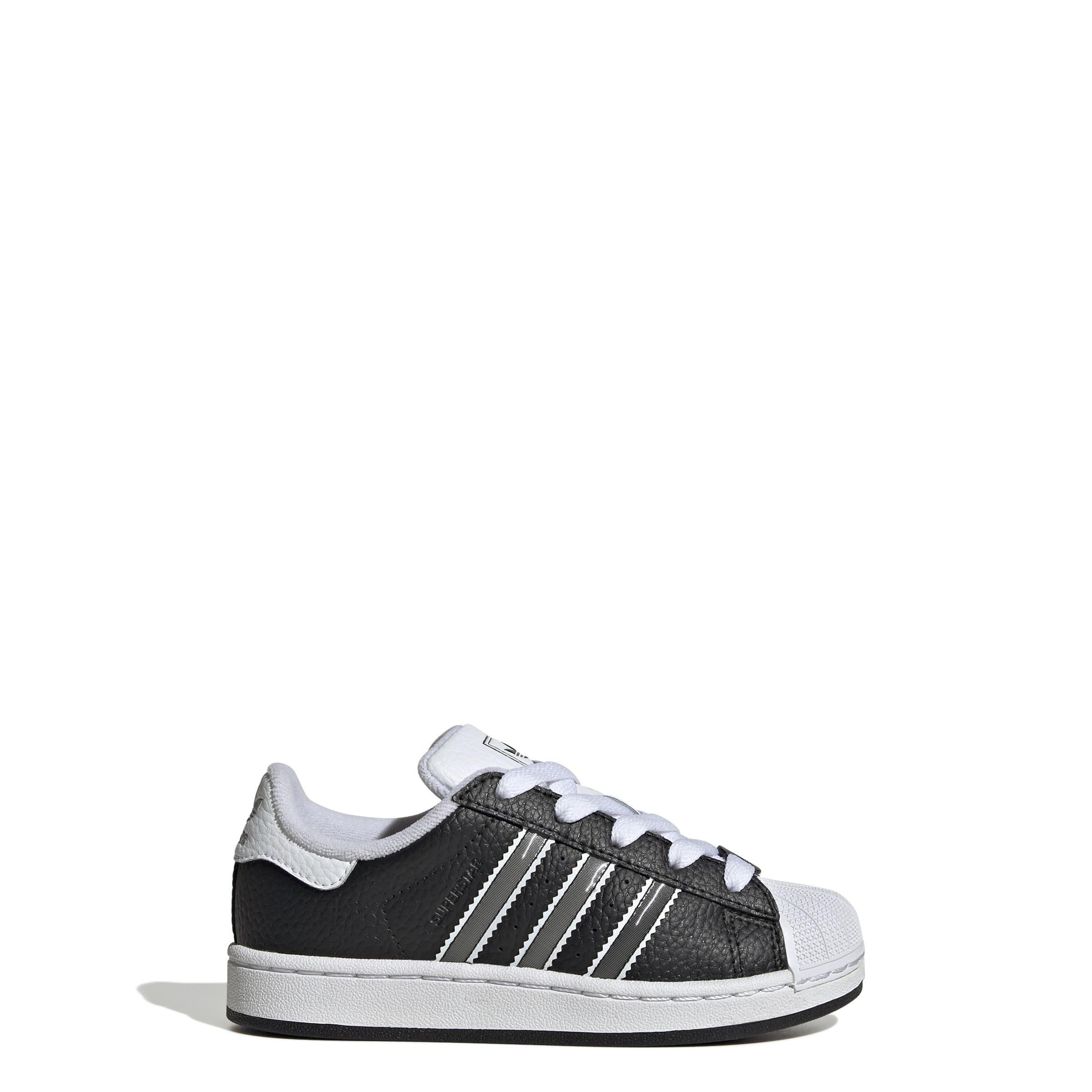 Kids Unisex Superstar II Shoes, Black, A701_ONE, large image number 7