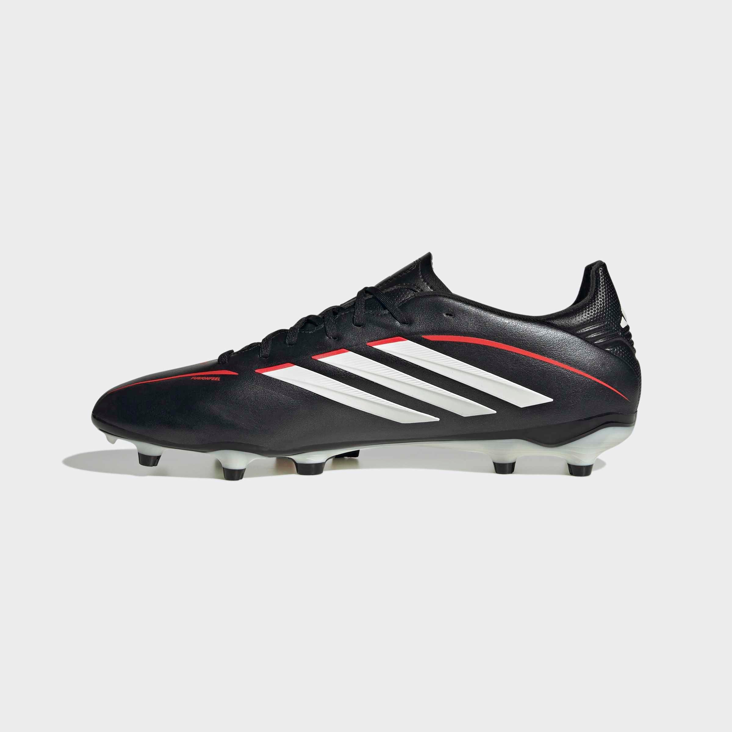 Unisex COPA PURE IV LEAGUE Firm Ground Football Boots, Black, A701_ONE, large image number 3
