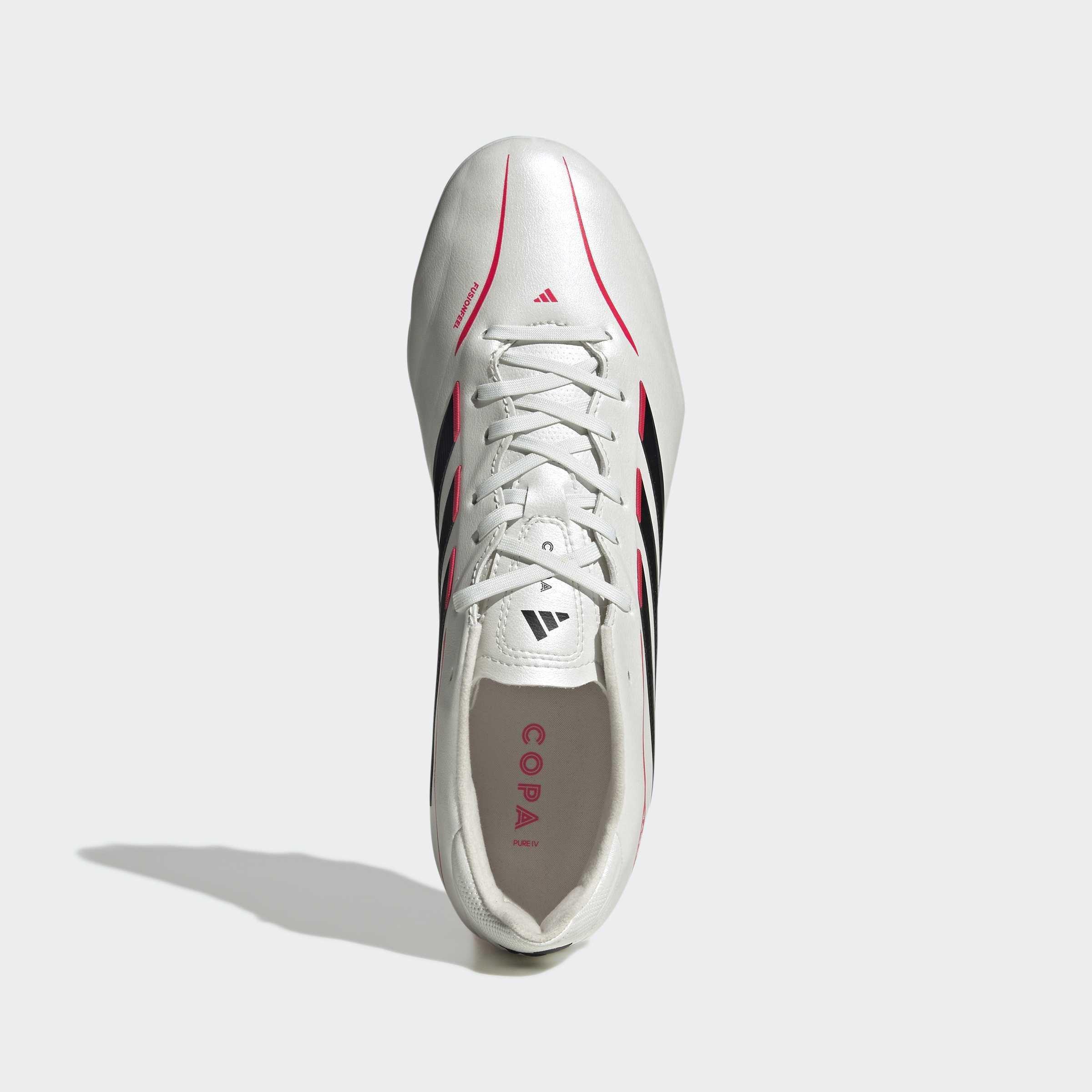 Unisex COPA PURE IV LEAGUE Firm Ground Football Boots , White