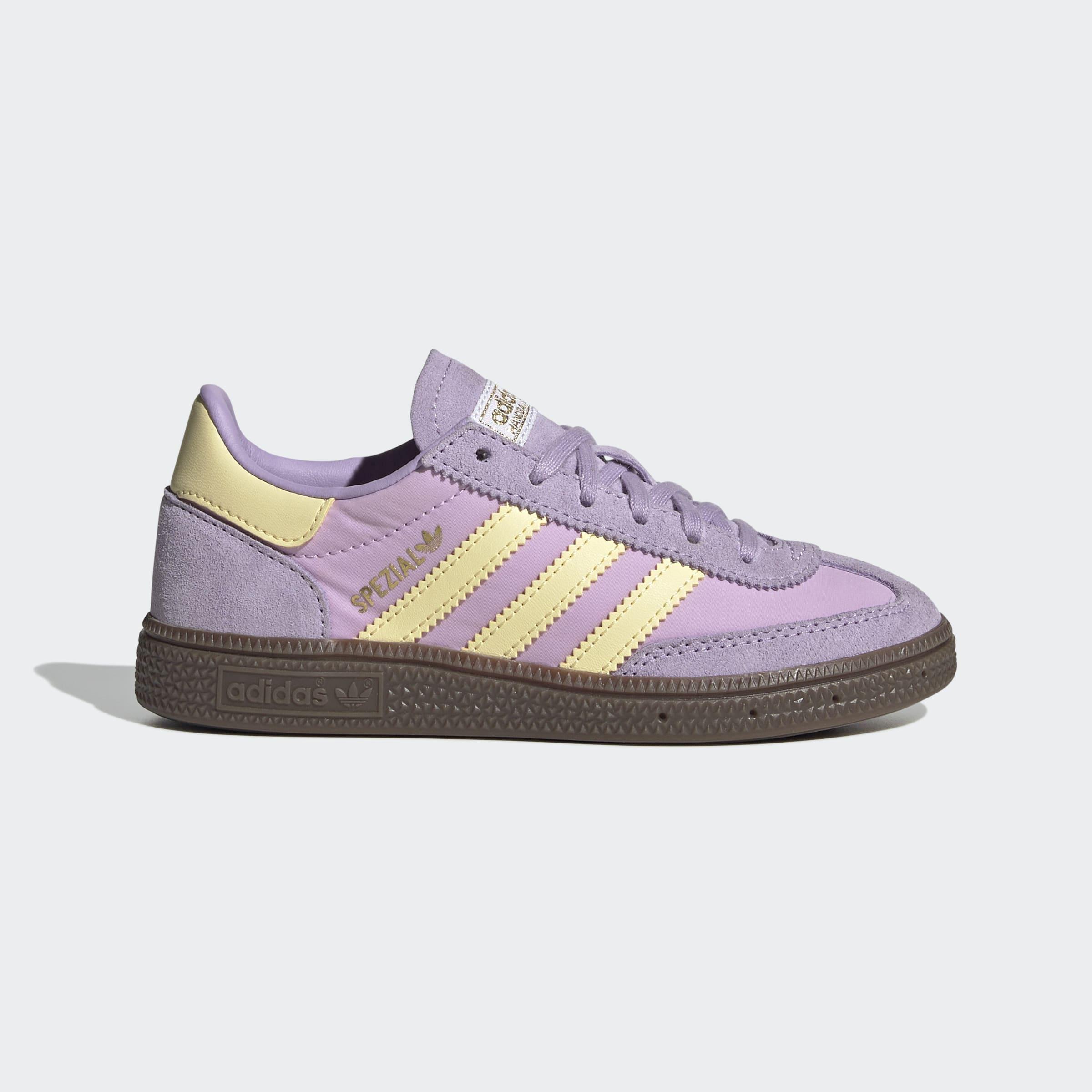Kids Unisex Handball Spezial Shoes, Purple, A701_ONE, large image number 0