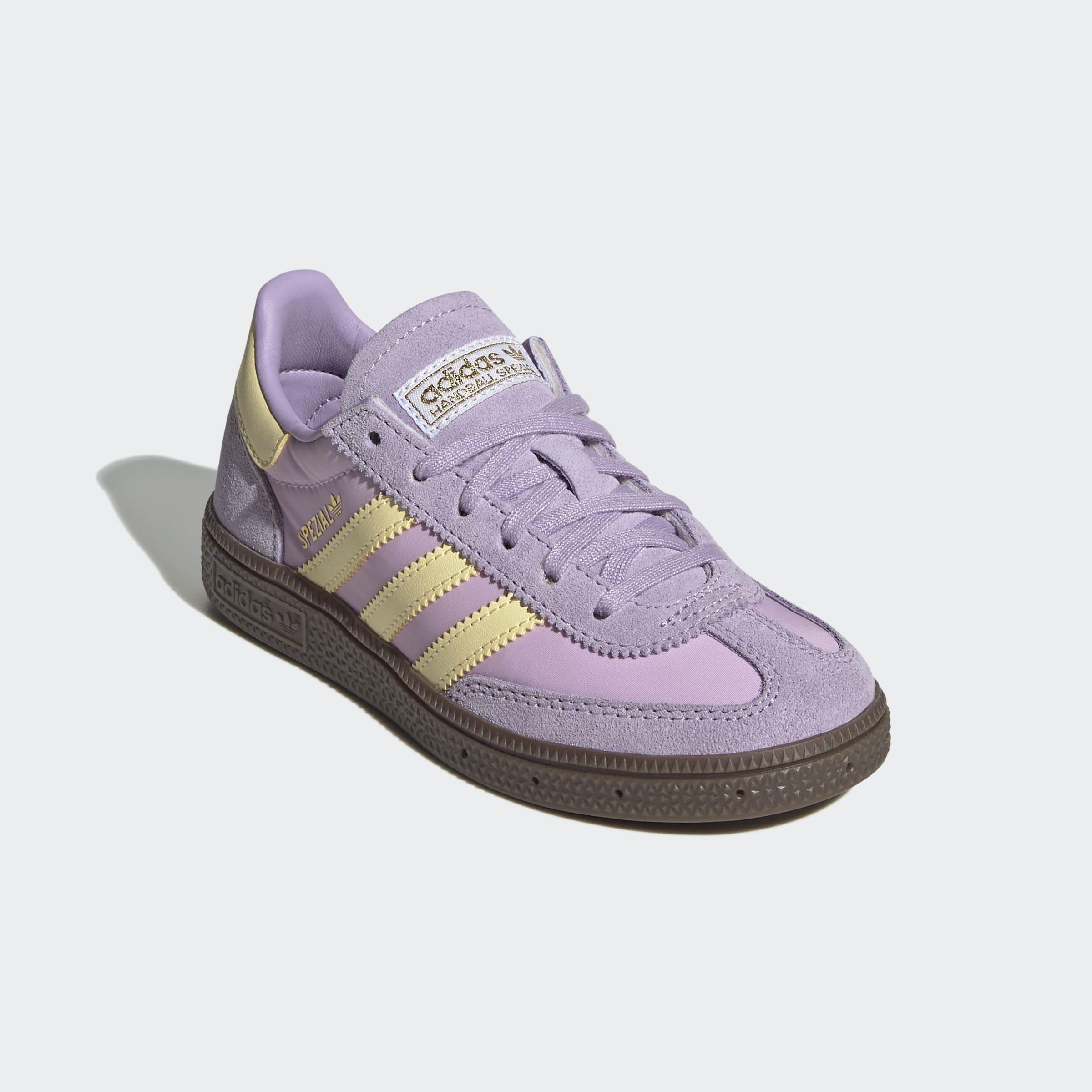 Kids Unisex Handball Spezial Shoes, Purple, A701_ONE, large image number 2