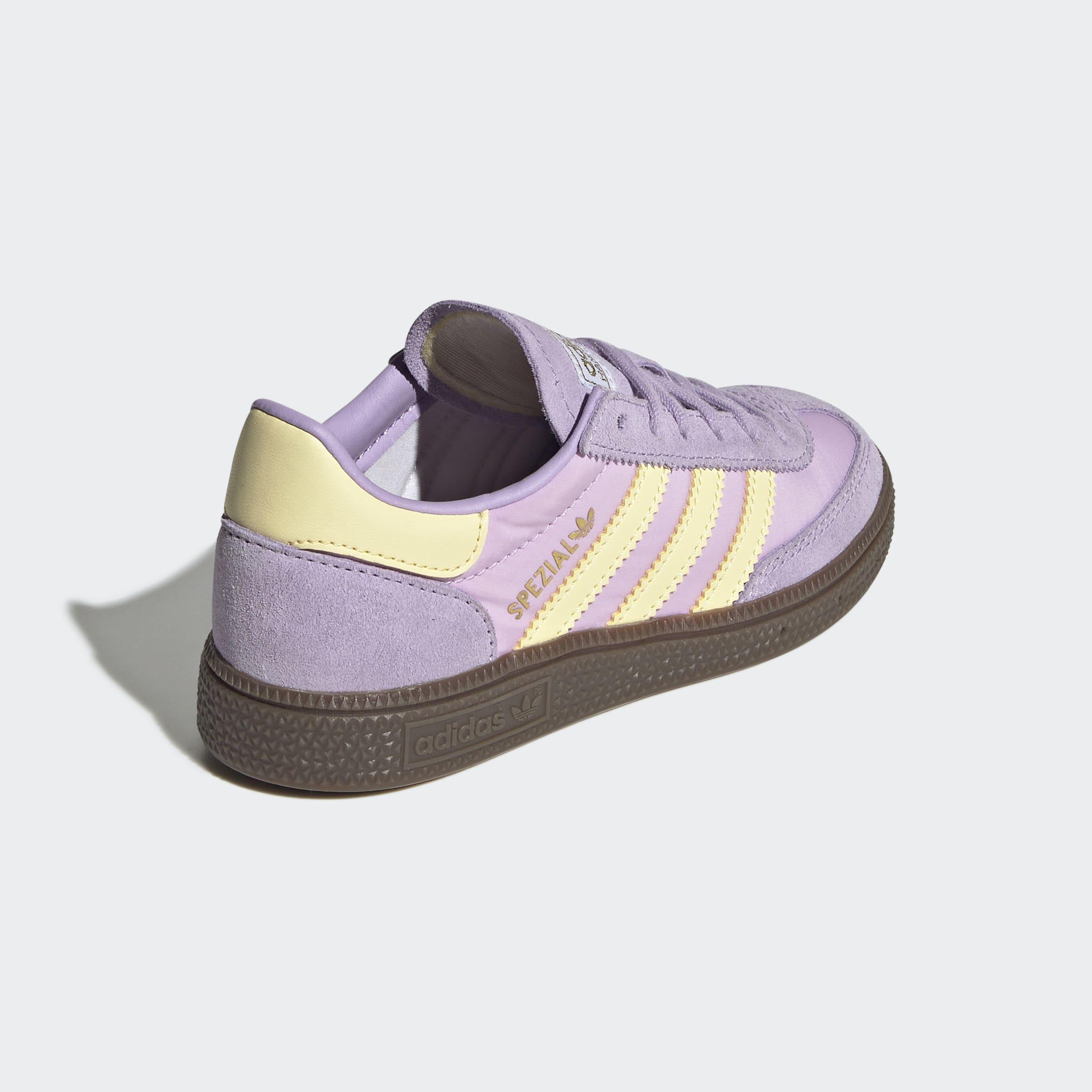 Kids Unisex Handball Spezial Shoes, Purple, A701_ONE, large image number 3
