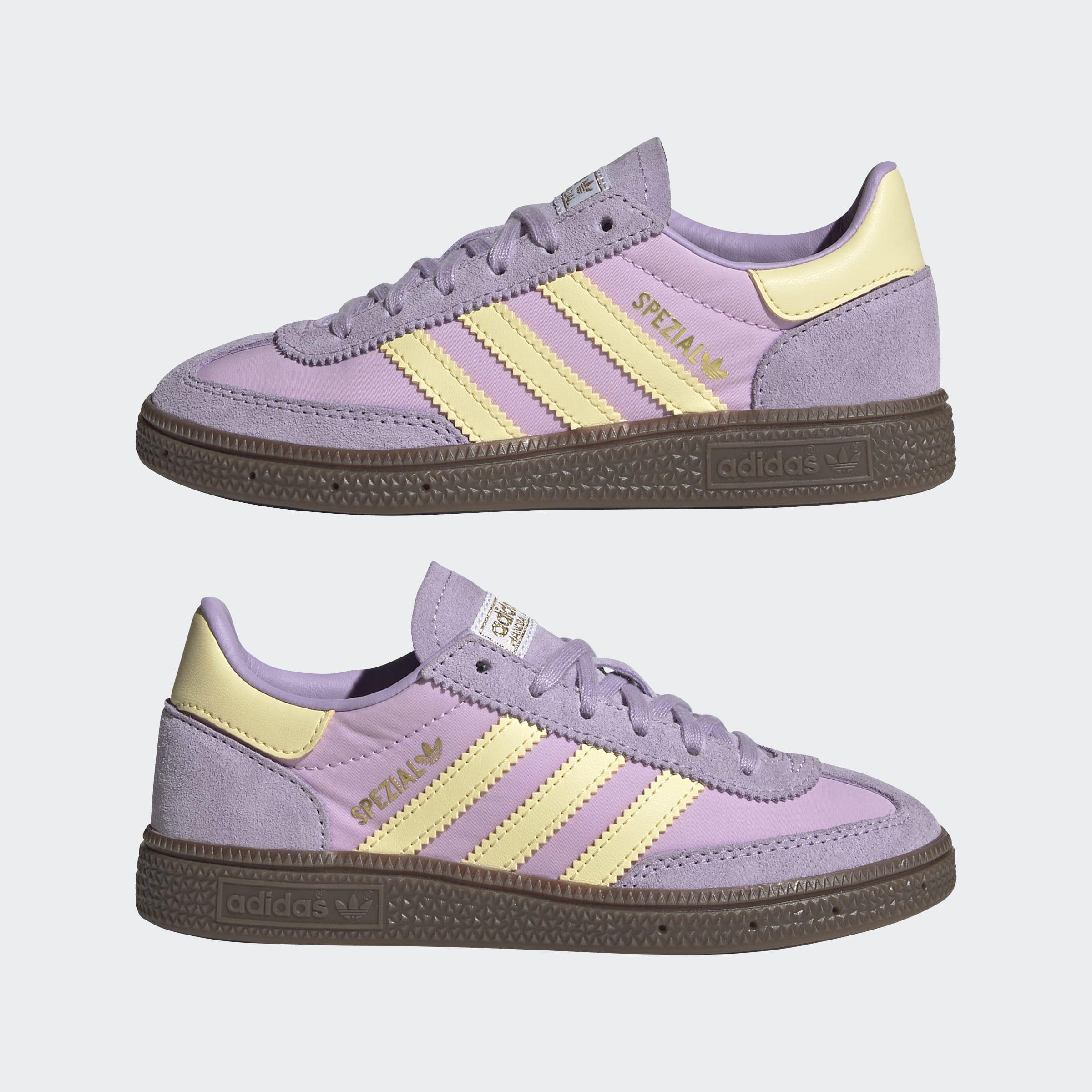 Kids Unisex Handball Spezial Shoes, Purple, A701_ONE, large image number 6