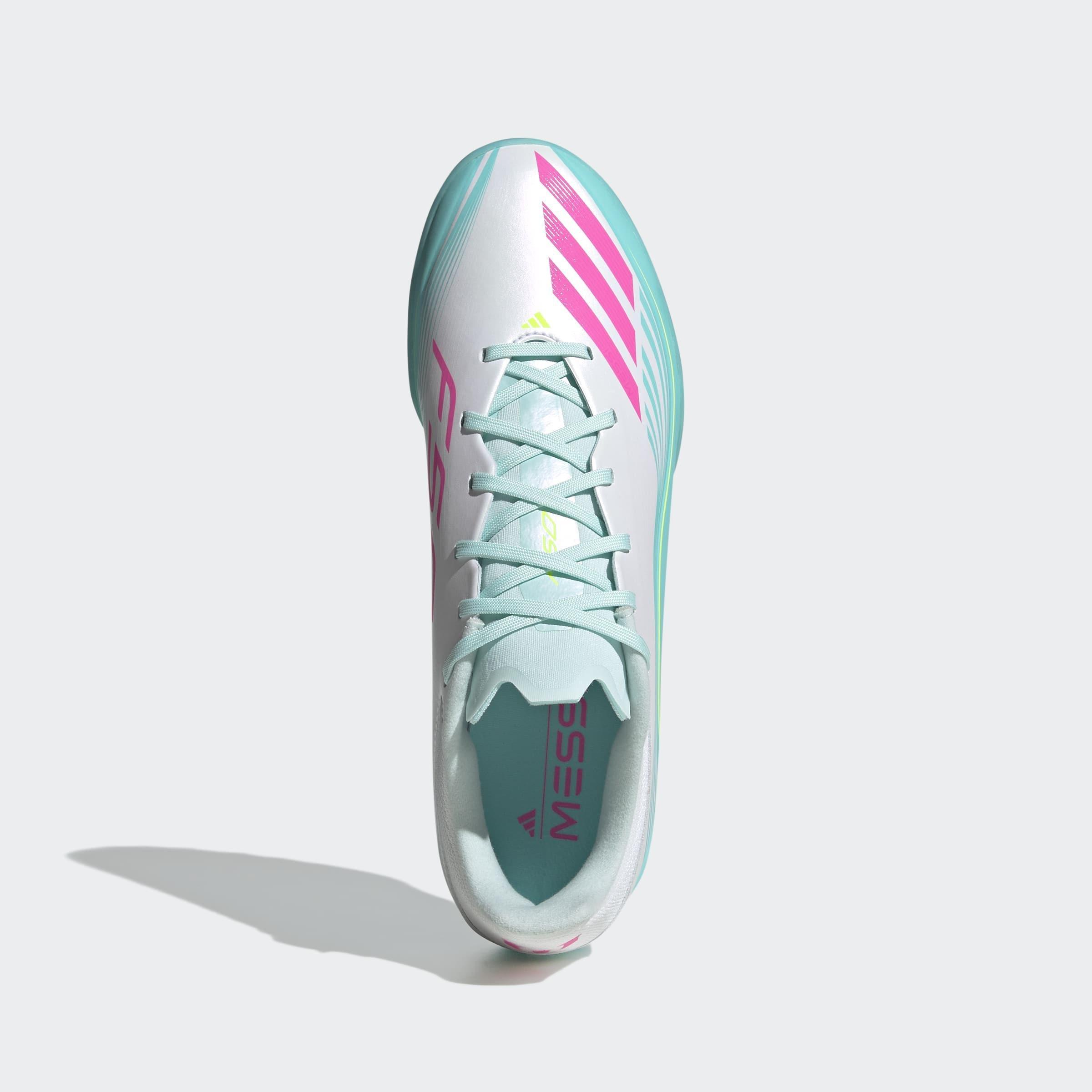 Unisex F50 MESSI LEAGUE Turf Football Shoes, White