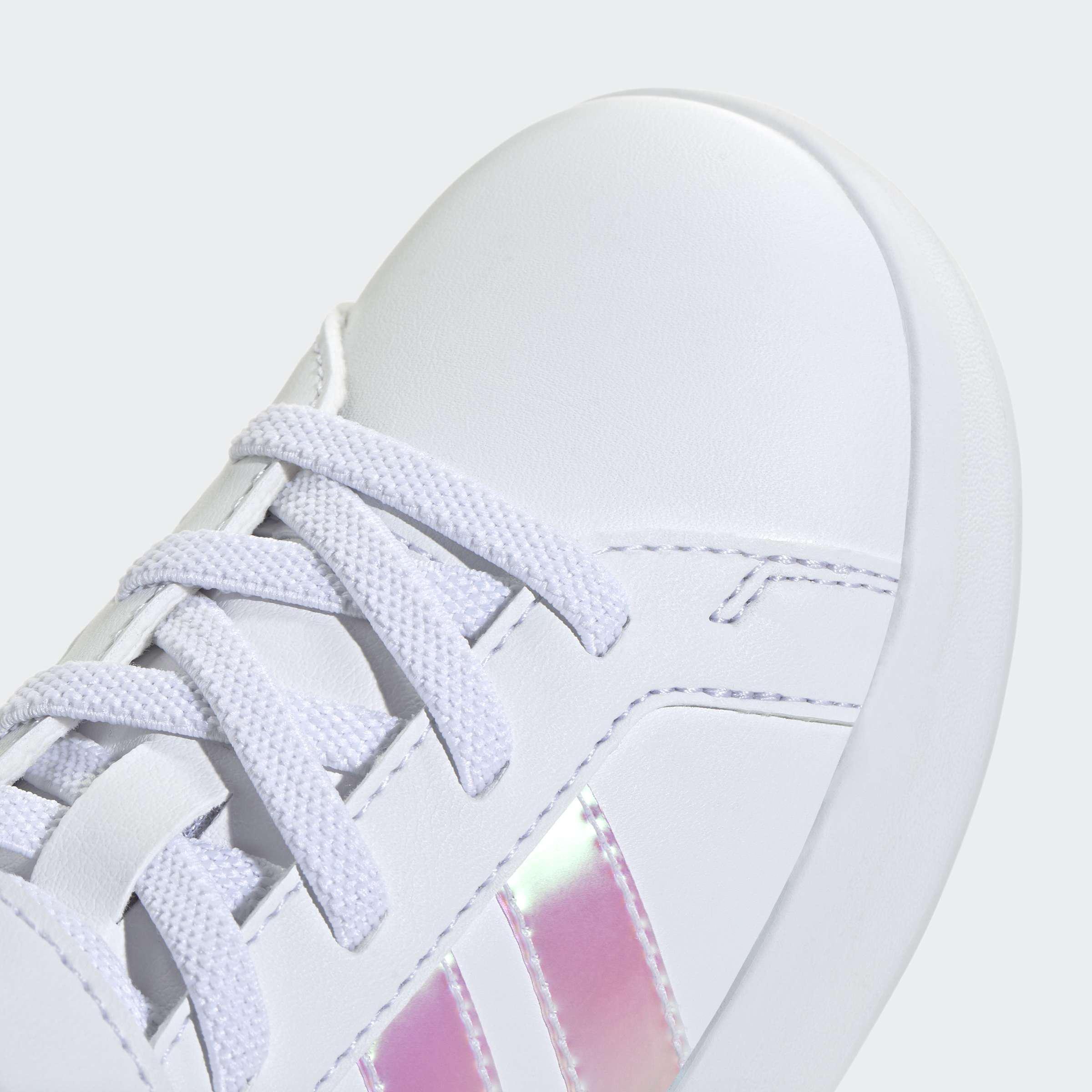 Kids Unisex Grand Court 3.0 El C Shoes, White, A701_ONE, large image number 5