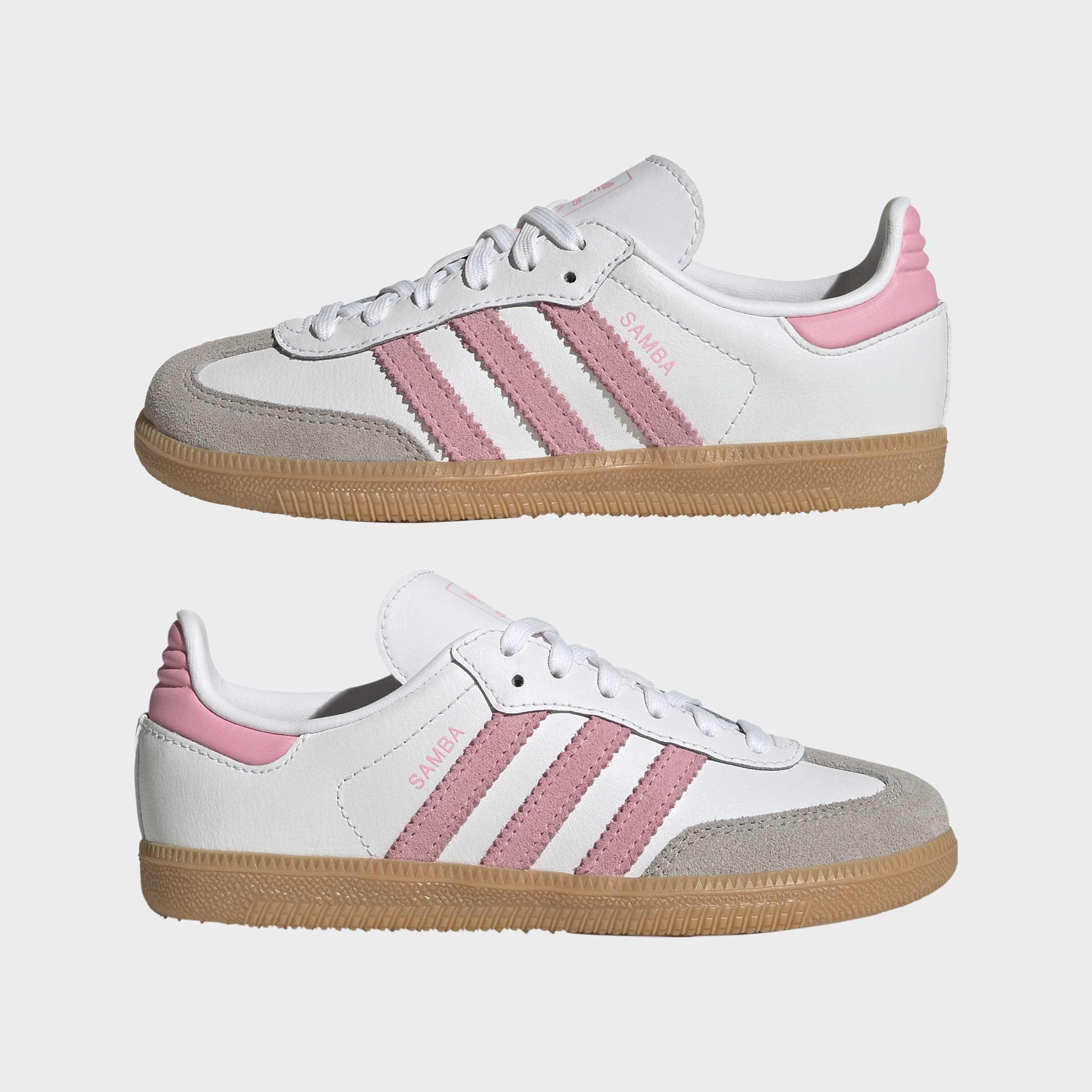 Kids Unisex Samba OG Shoes, White, A701_ONE, large image number 8