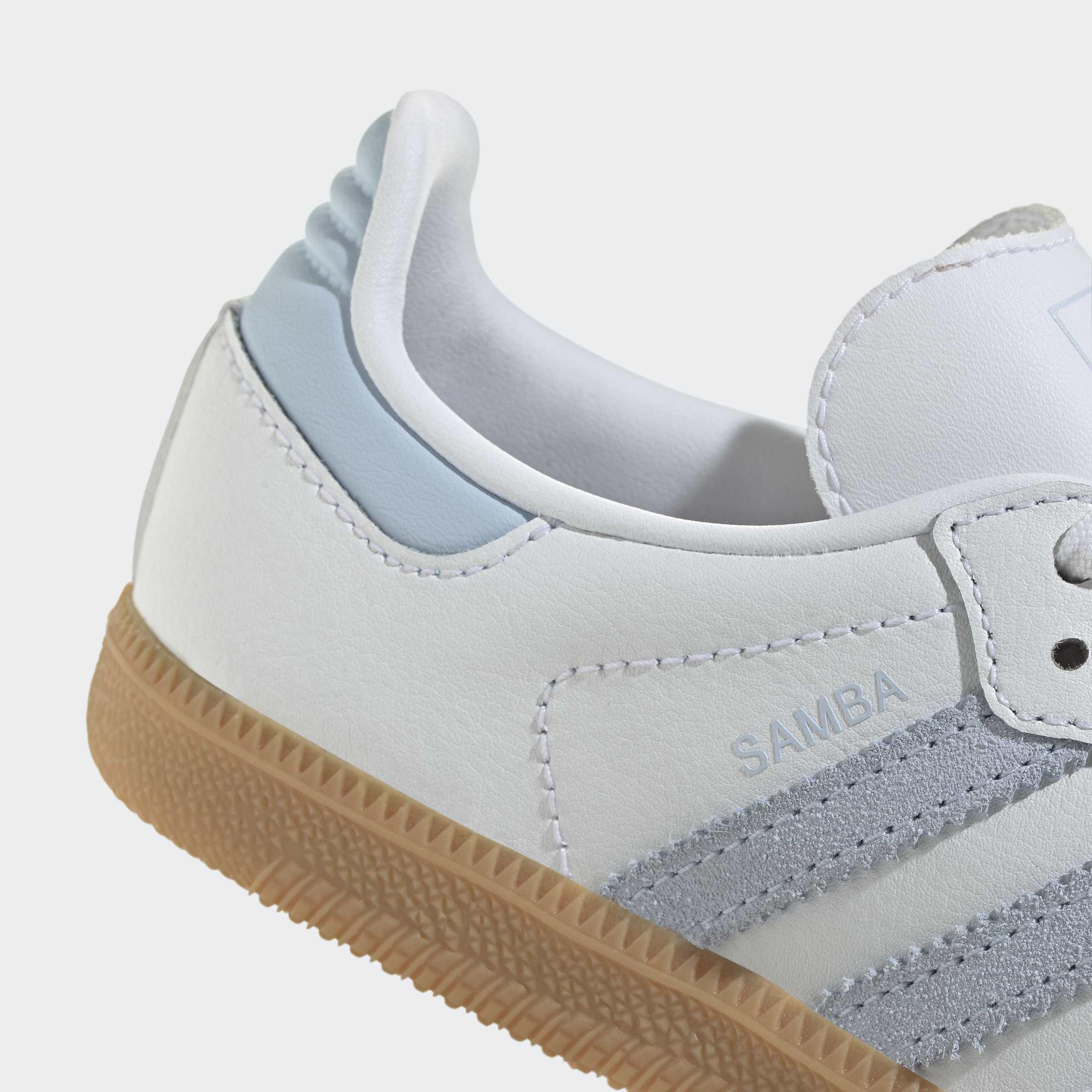 Kids Unisex Samba OG Shoes, White, A701_ONE, large image number 4