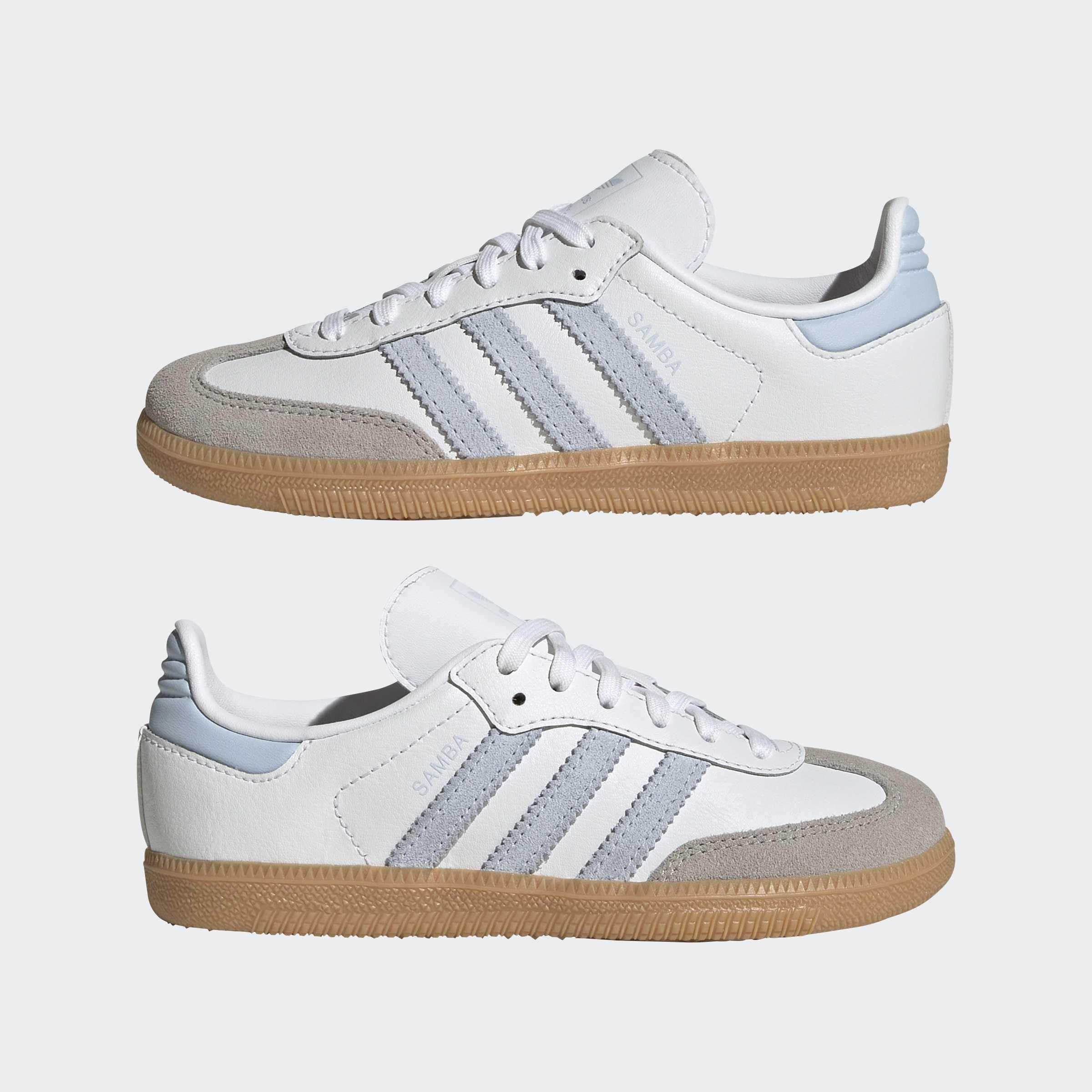 Kids Unisex Samba OG Shoes, White, A701_ONE, large image number 7