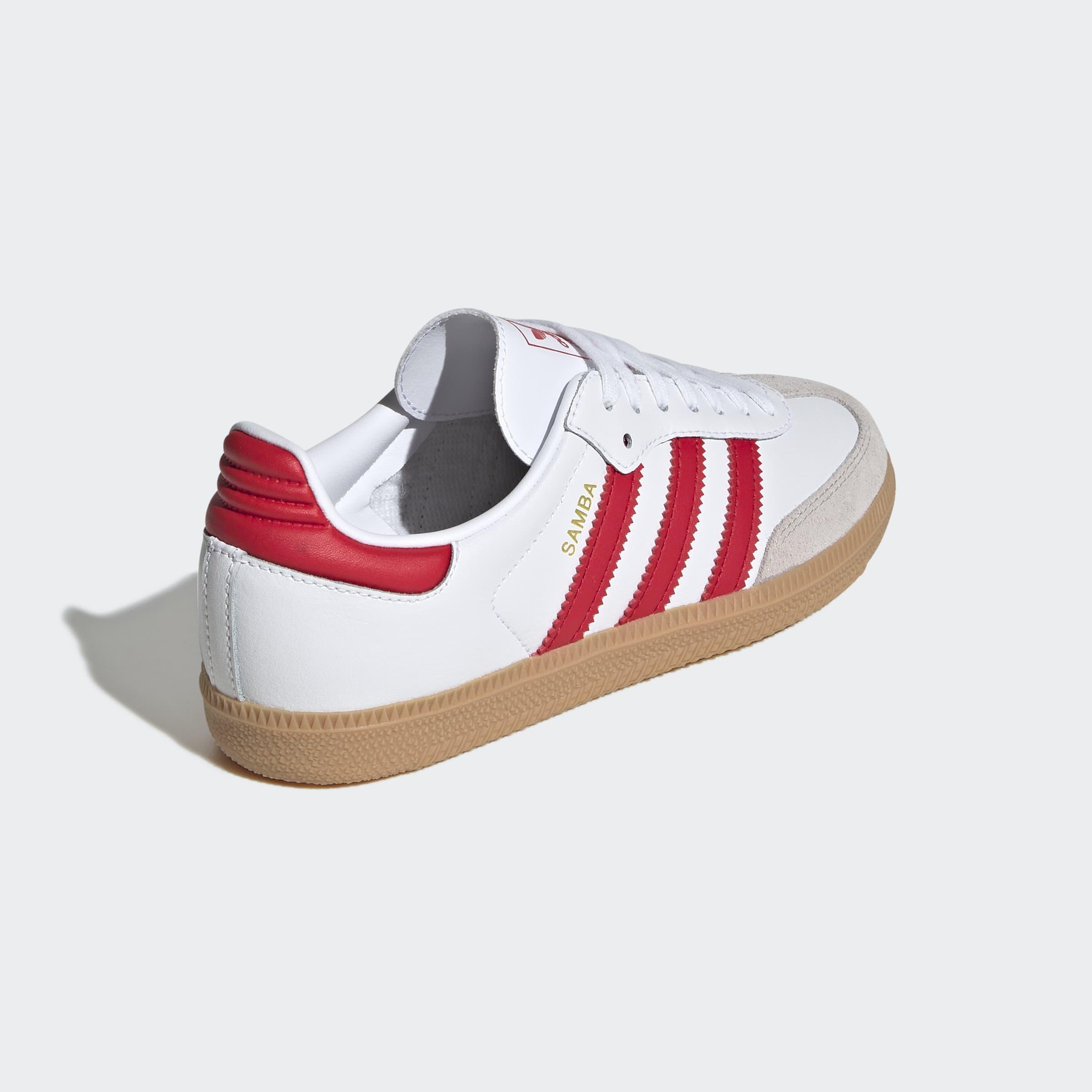 Kids Unisex Samba OG Shoes, White, A701_ONE, large image number 3
