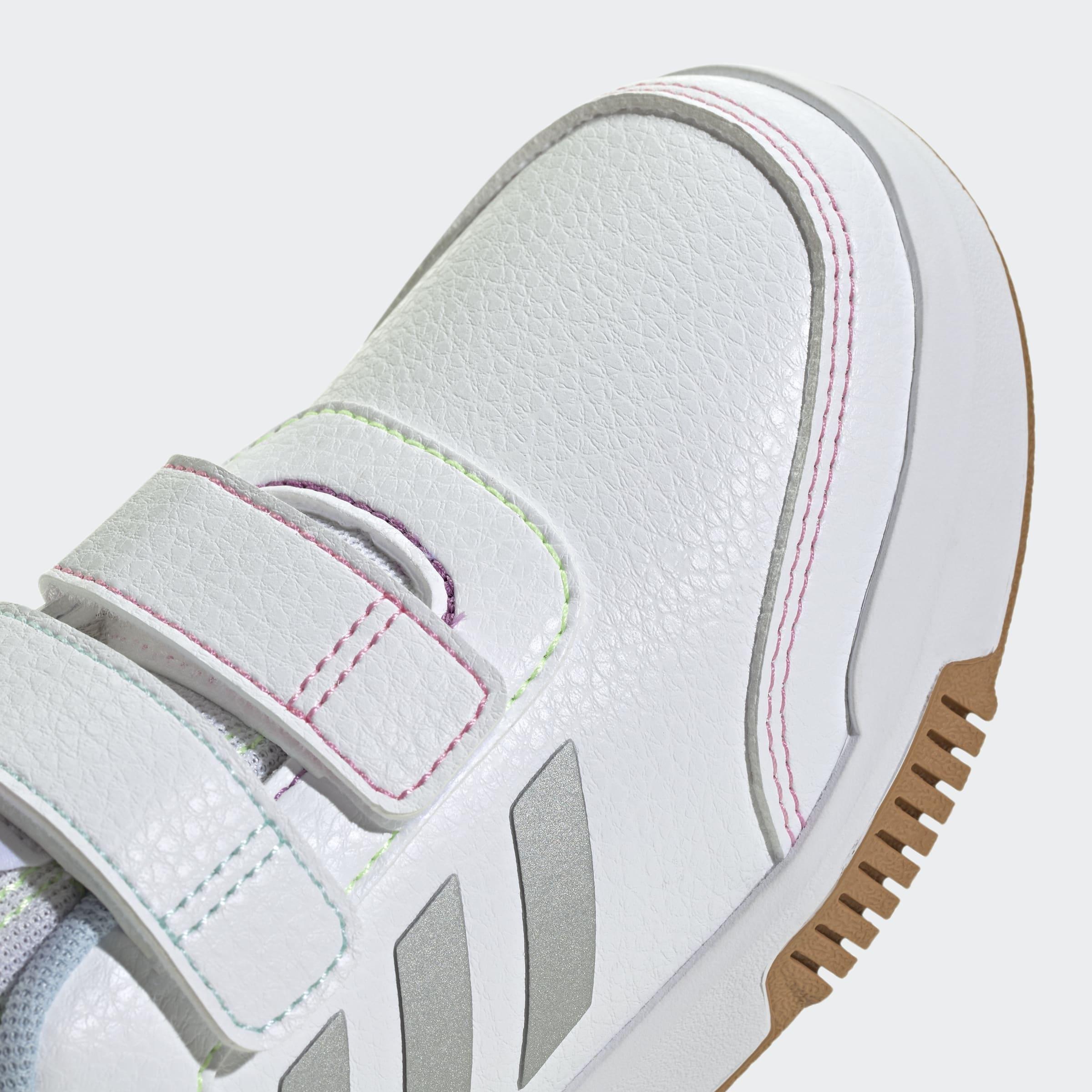 Kids Unisex Tensaur Hook and Loop Shoes, White, A701_ONE, large image number 4