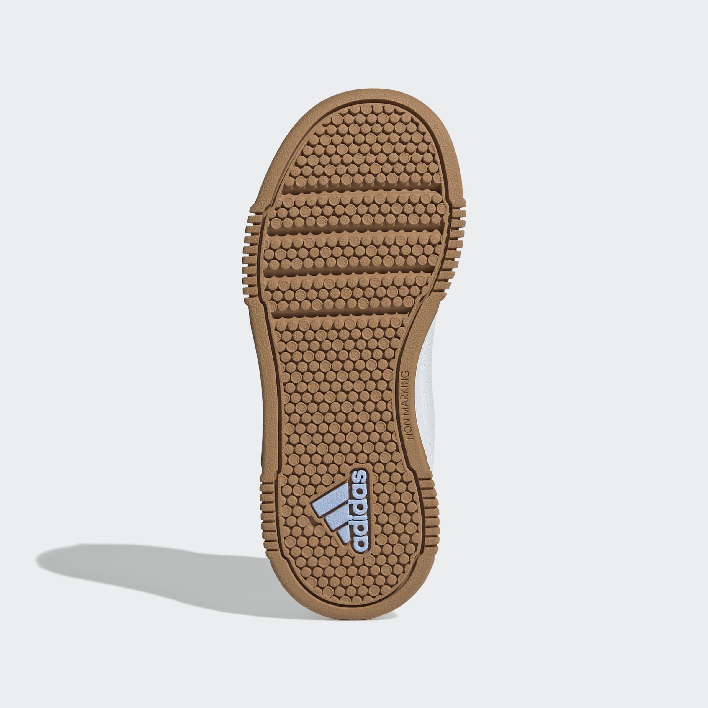 Kids Unisex Tensaur Hook and Loop Shoes, White, A701_ONE, large image number 6