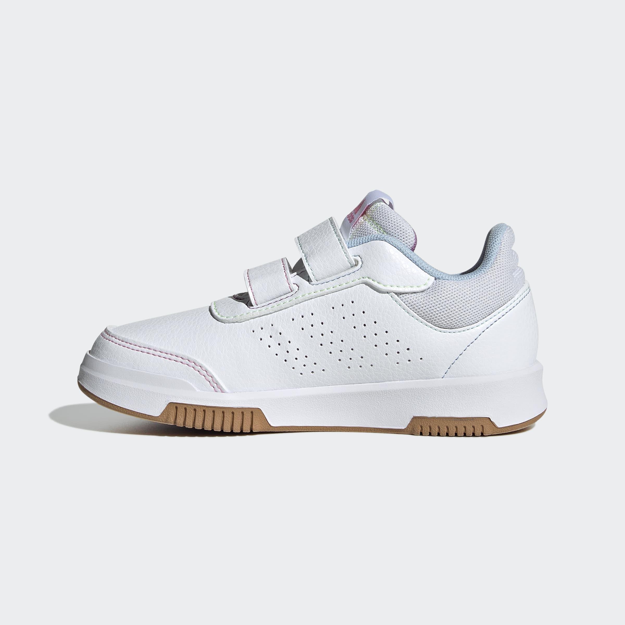 Kids Unisex Tensaur Hook and Loop Shoes, White, A701_ONE, large image number 7