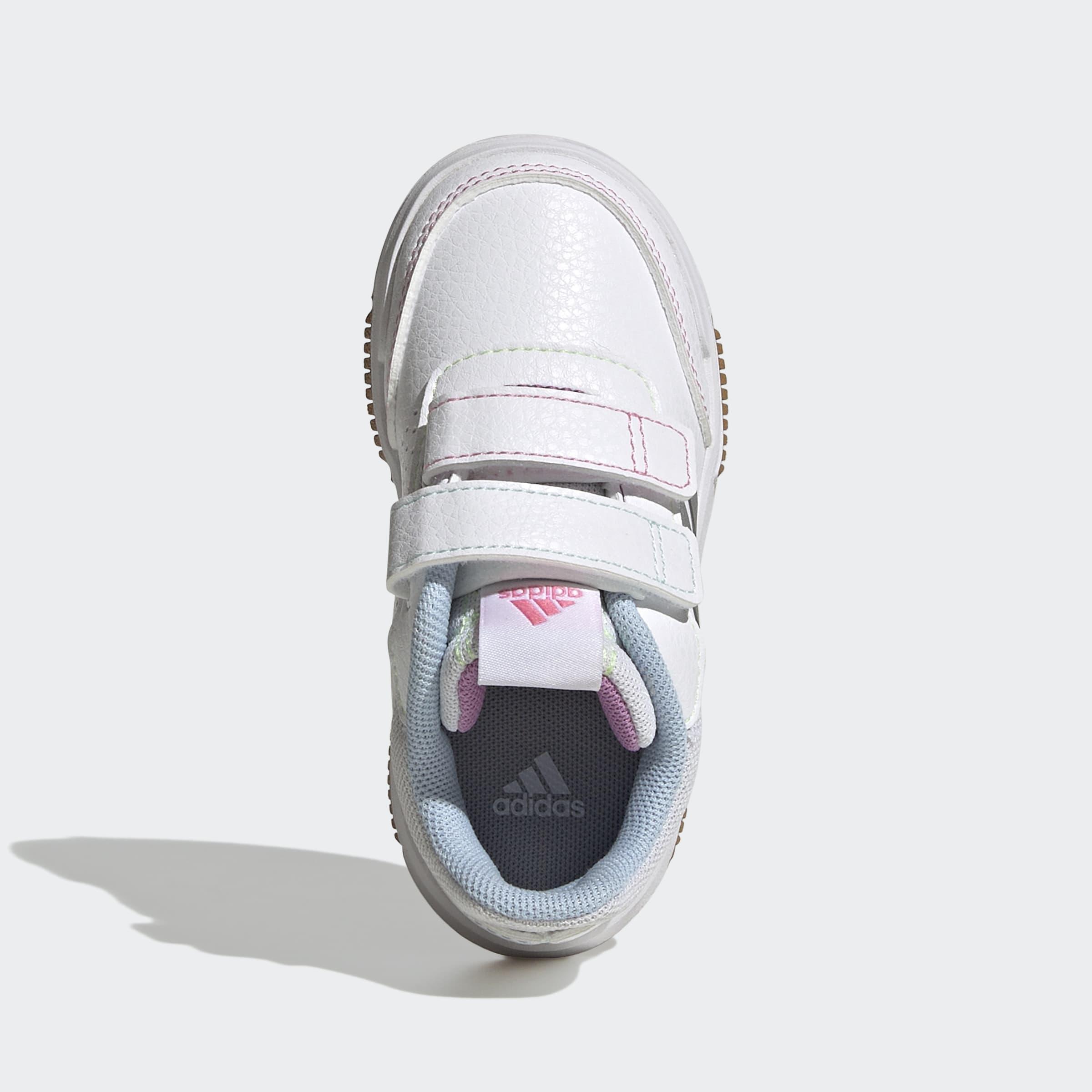 Kids Unisex Tensaur Hook and Loop Shoes, White, A701_ONE, large image number 1