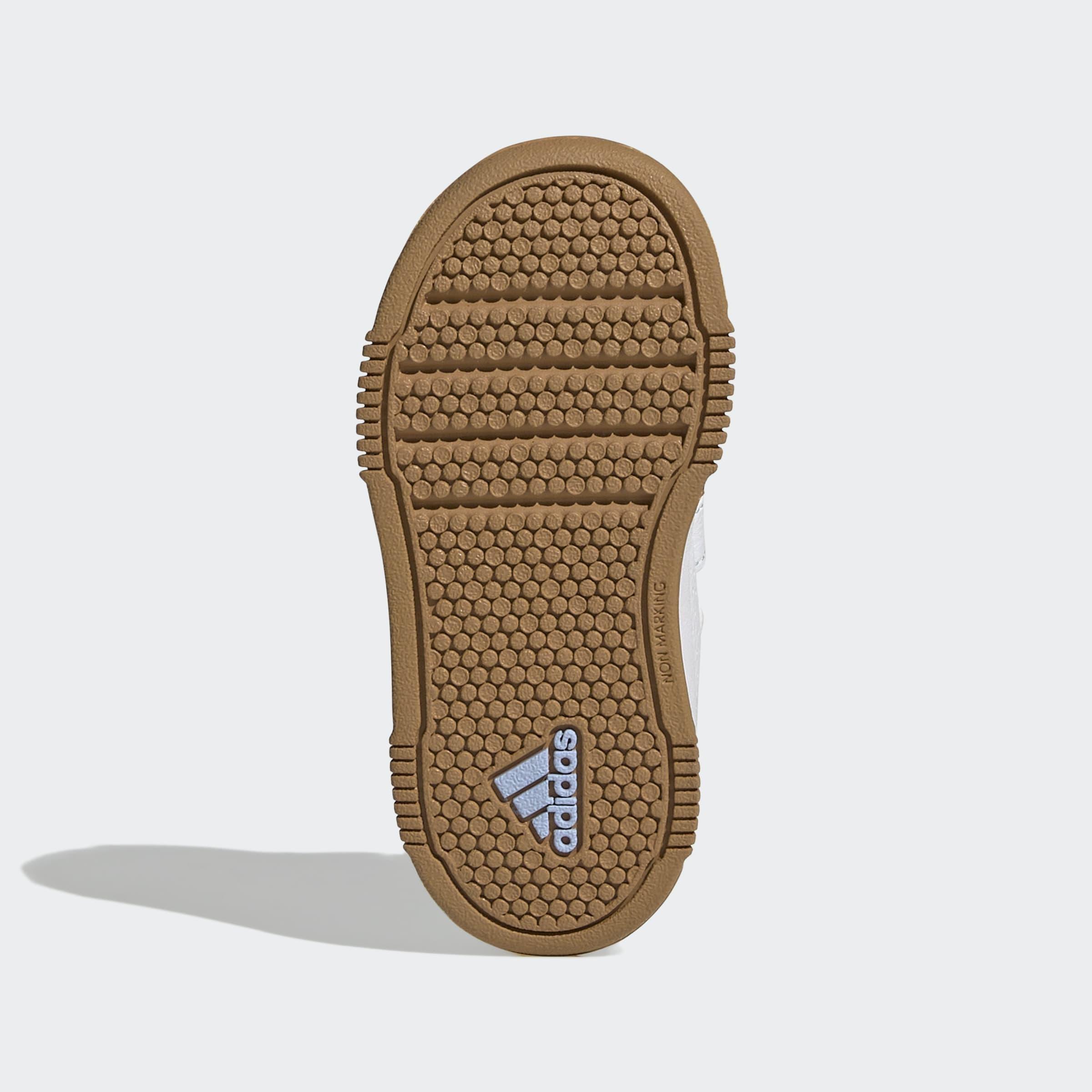 Kids Unisex Tensaur Hook and Loop Shoes, White, A701_ONE, large image number 7