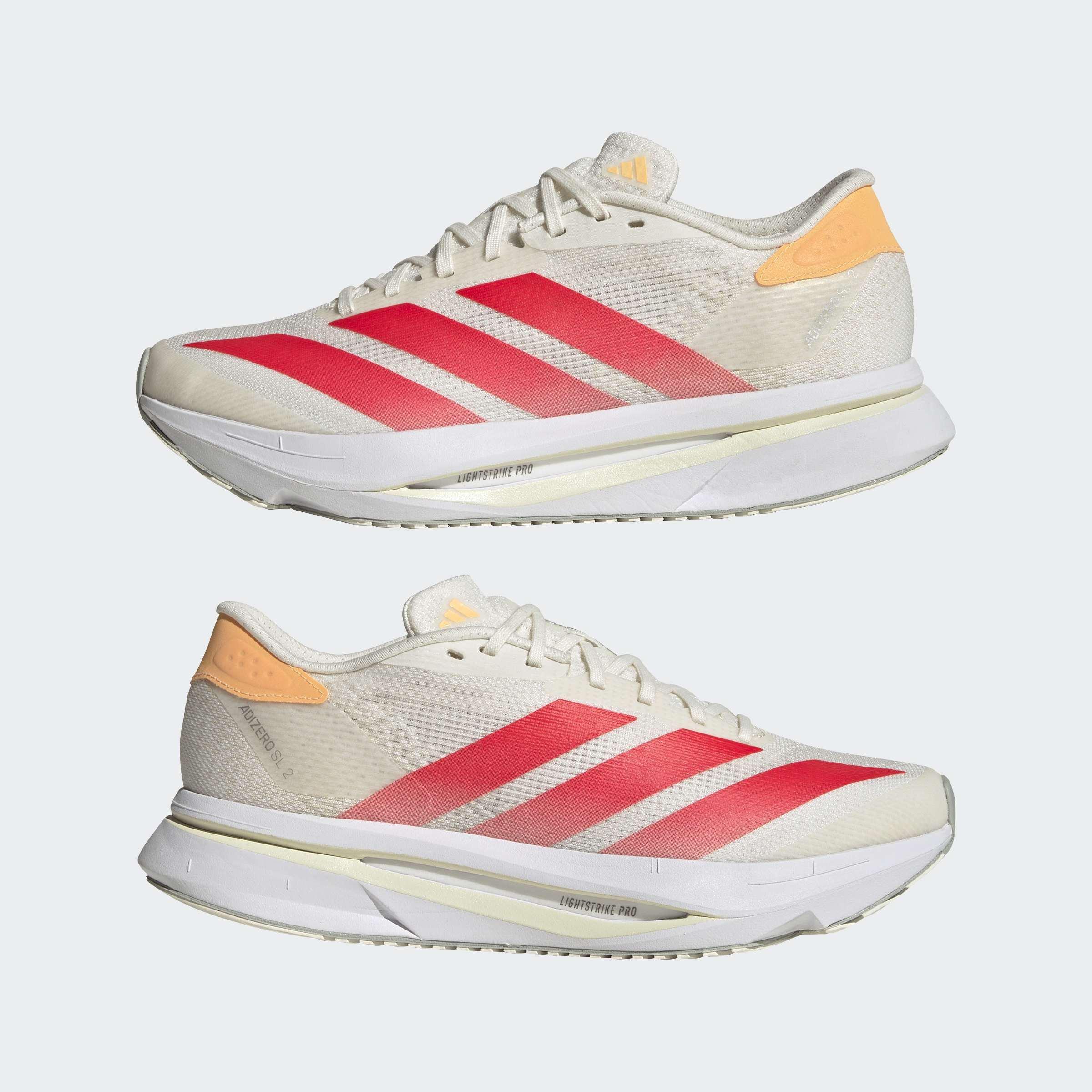 Adizero SL2 Shoes, White, A701_ONE, large image number 8