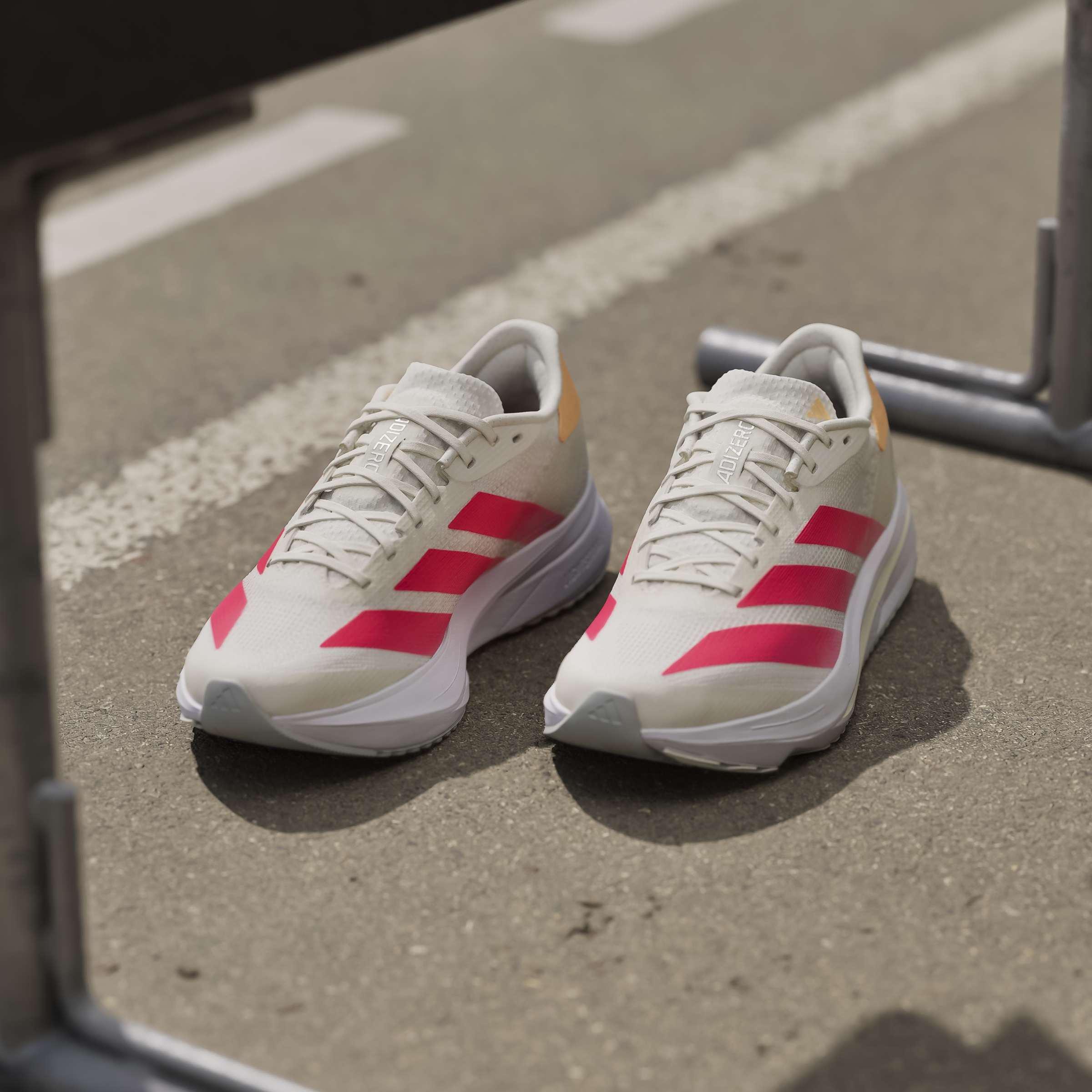 Adizero SL2 Shoes, White, A701_ONE, large image number 12