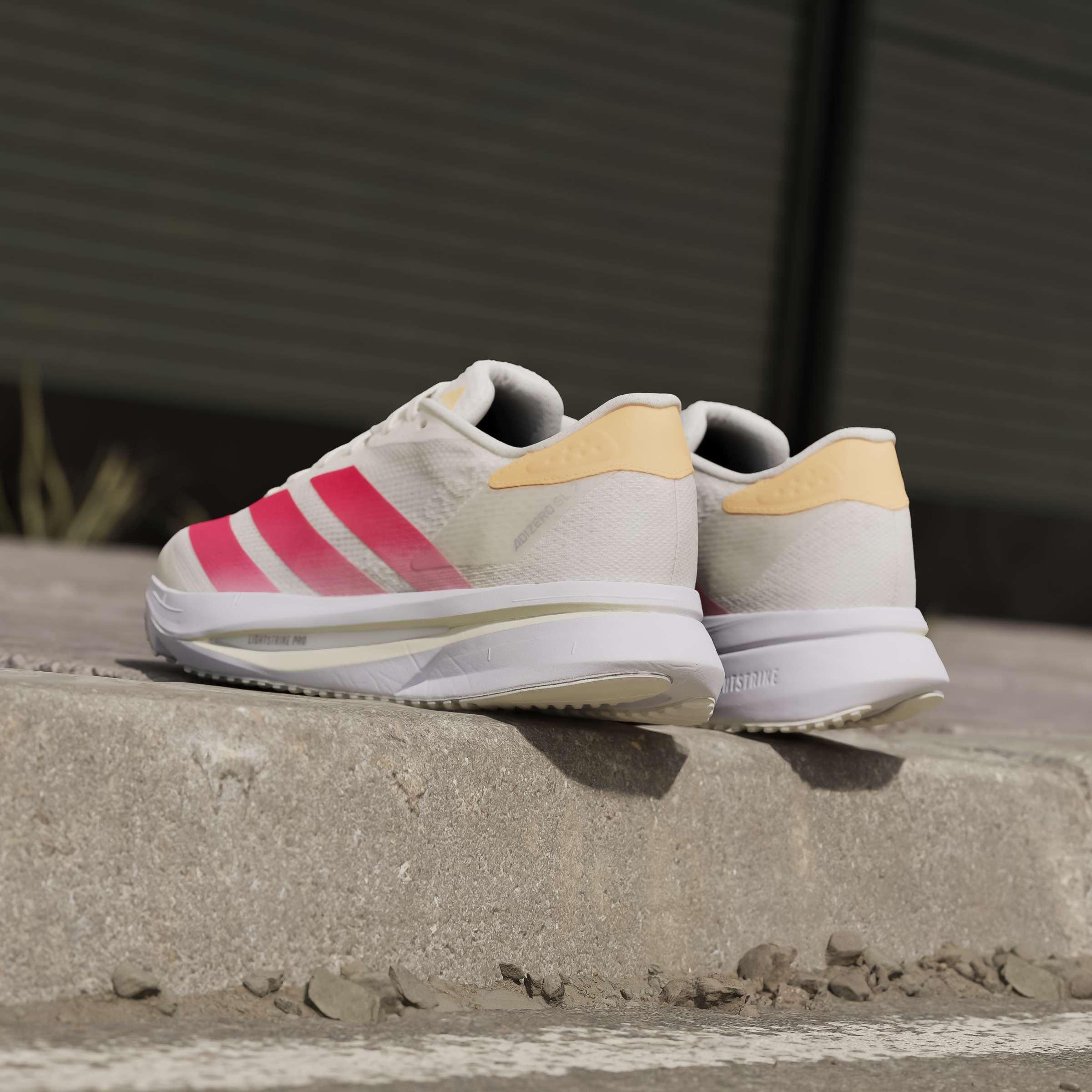 Adizero SL2 Shoes, White, A701_ONE, large image number 14