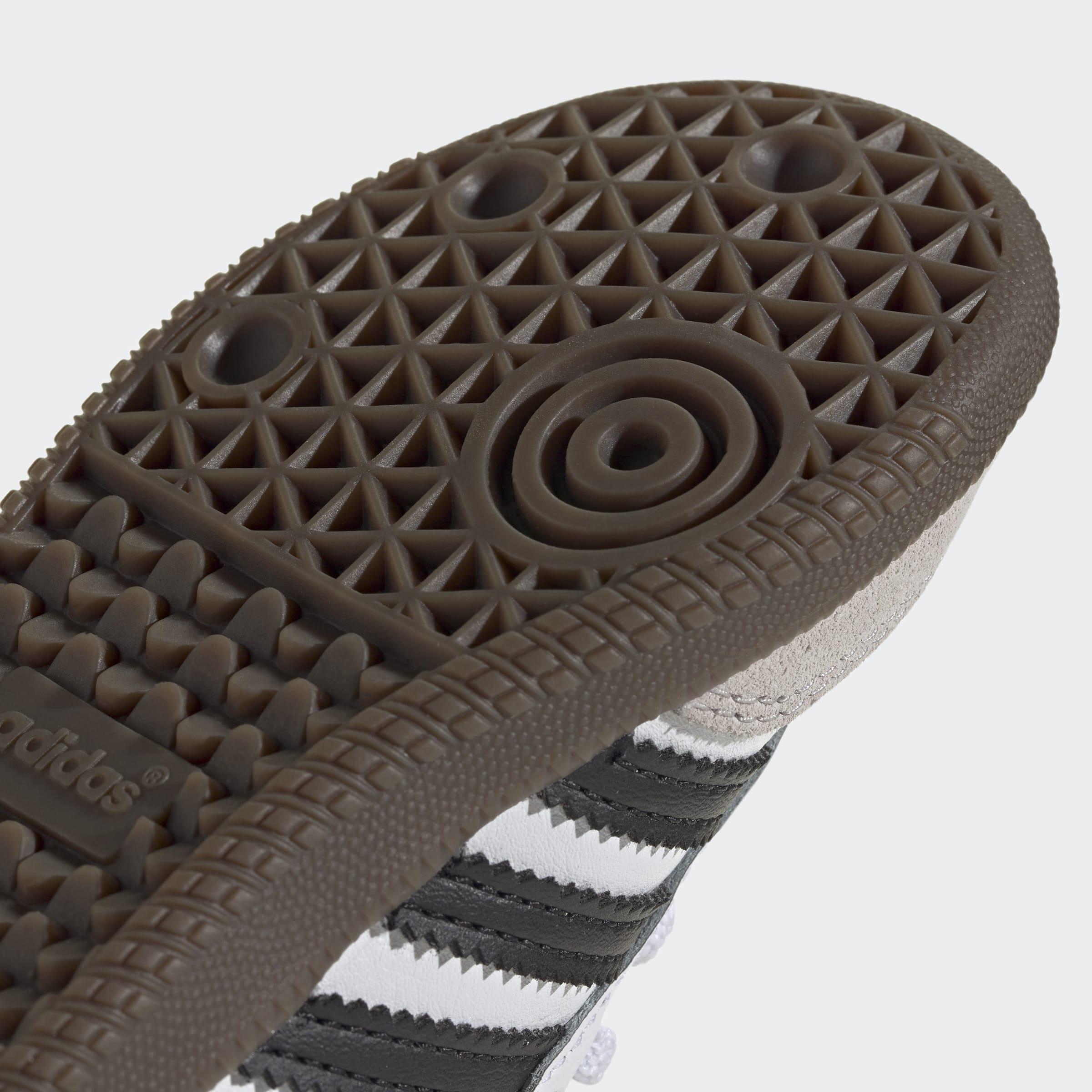 Kids Unisex Samba OG Comfort Closure Elastic Lace Shoes, White, A701_ONE, large image number 5