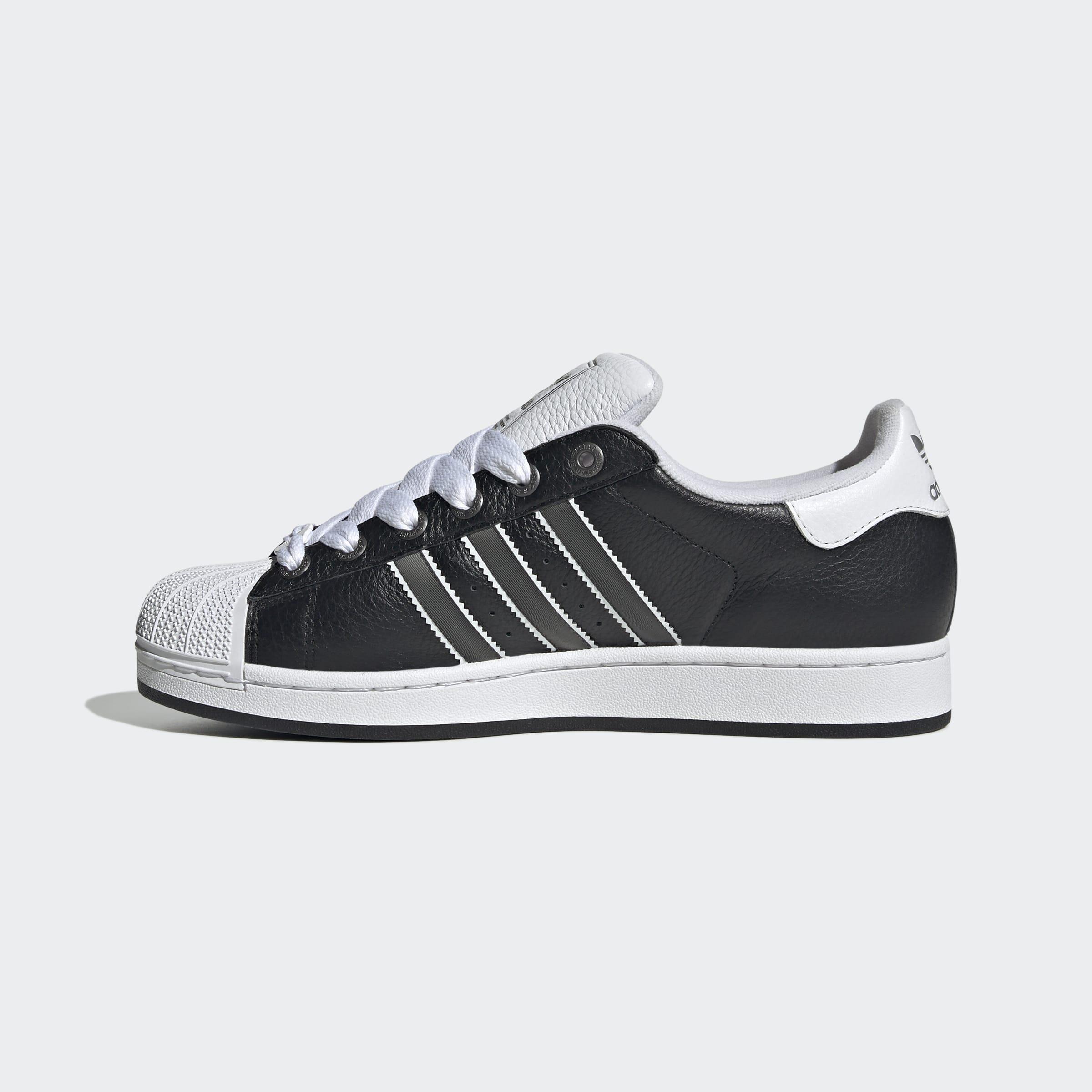 Unisex Superstar II Shoes, Black, A701_ONE, large image number 6