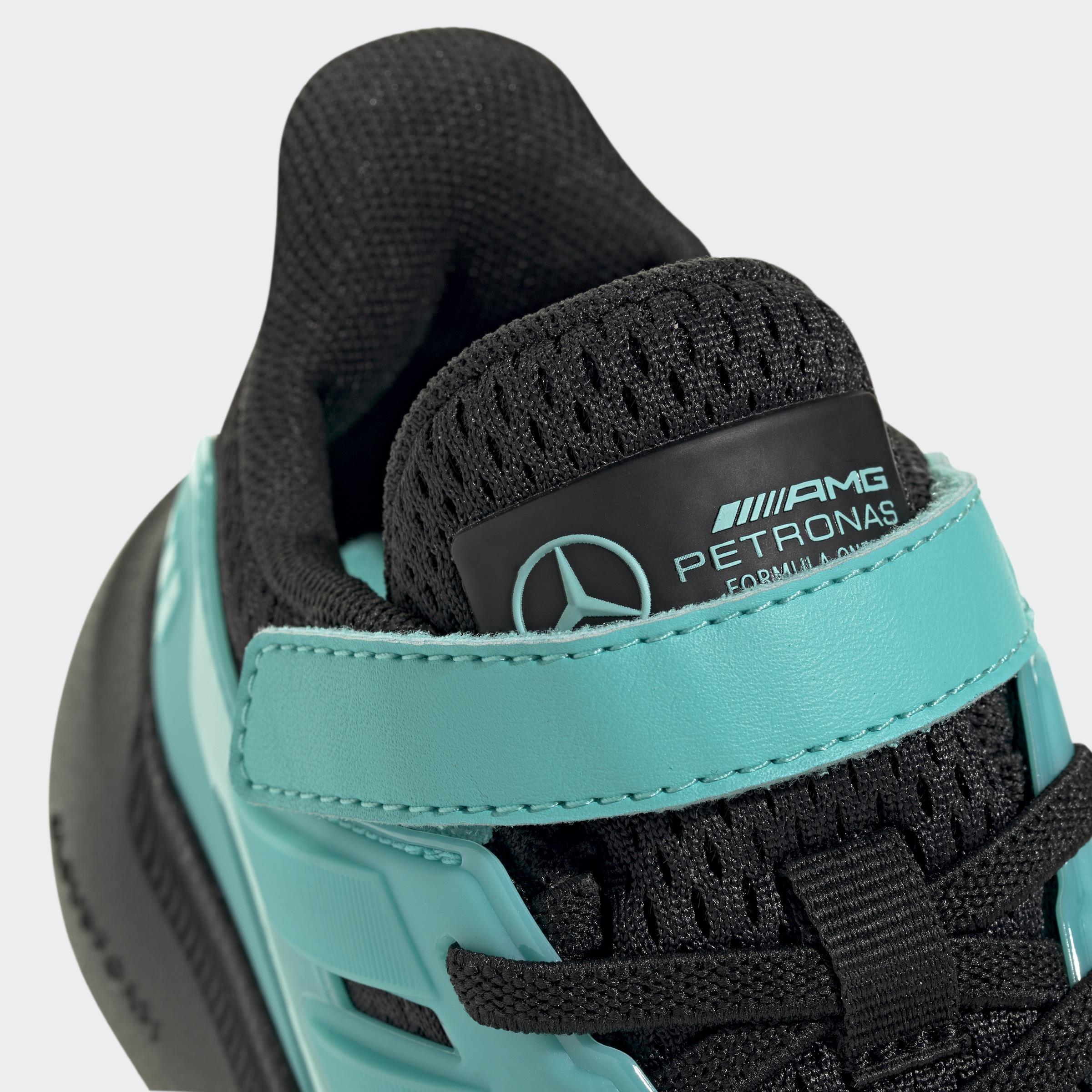 Unisex Kids Mercedes - AMG Petronas Formula One Team Ultimashow 2.0 Shoes, Black, A701_ONE, large image number 10