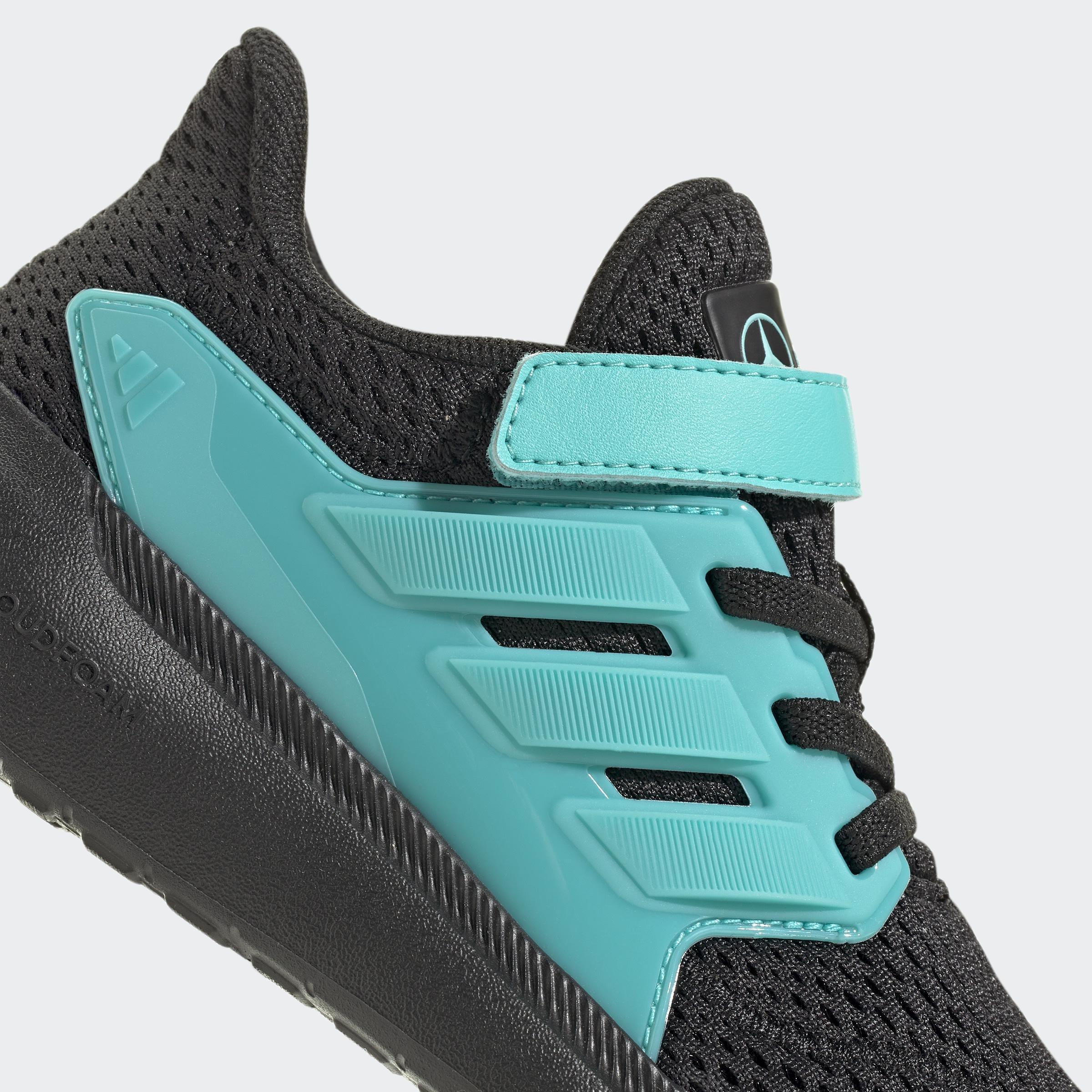 Unisex Kids Mercedes - AMG Petronas Formula One Team Ultimashow 2.0 Shoes, Black, A701_ONE, large image number 11