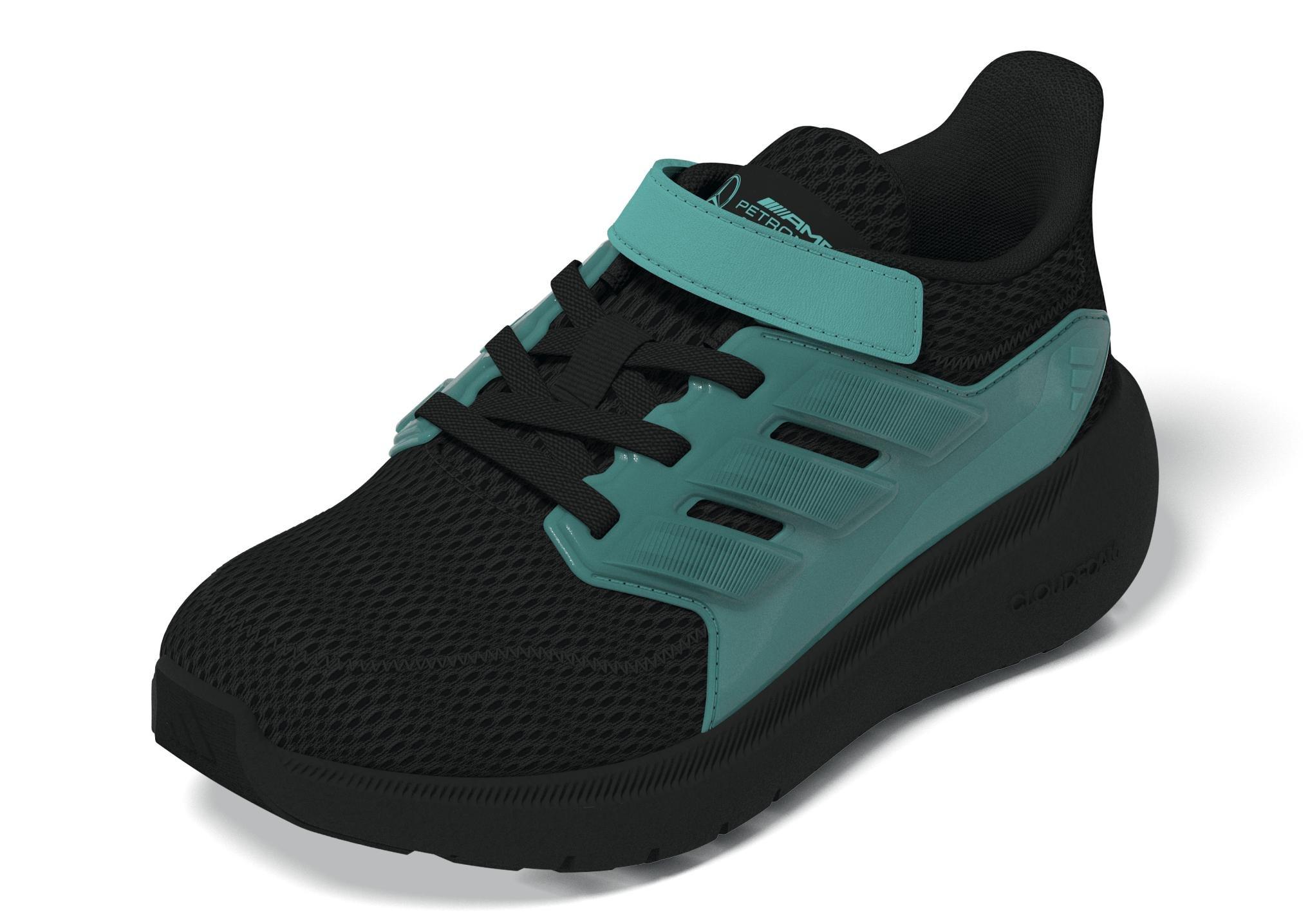 Unisex Kids Mercedes - AMG Petronas Formula One Team Ultimashow 2.0 Shoes, Black, A701_ONE, large image number 14