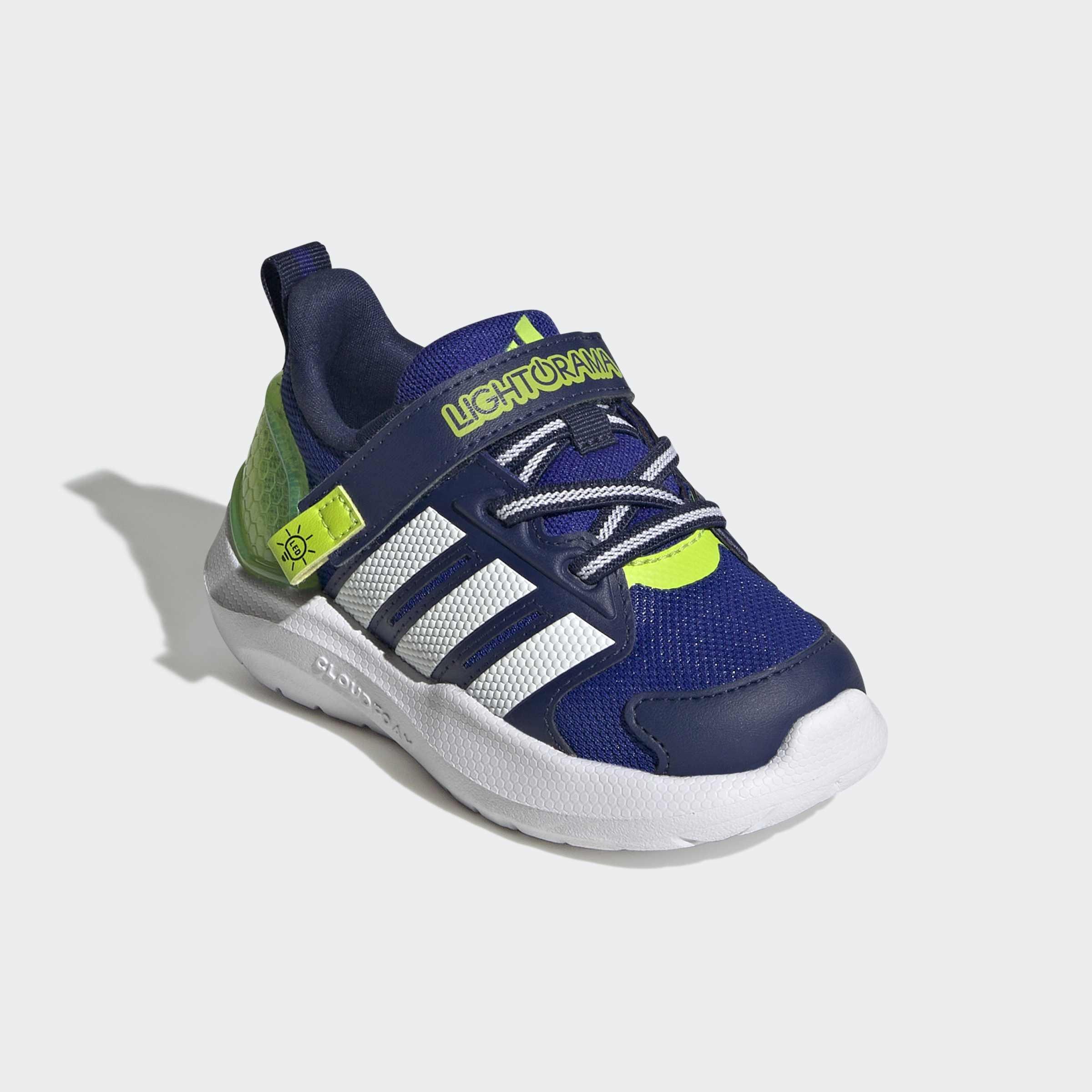 Kids Unisex Lightorama Shoes, Blue, A701_ONE, large image number 2