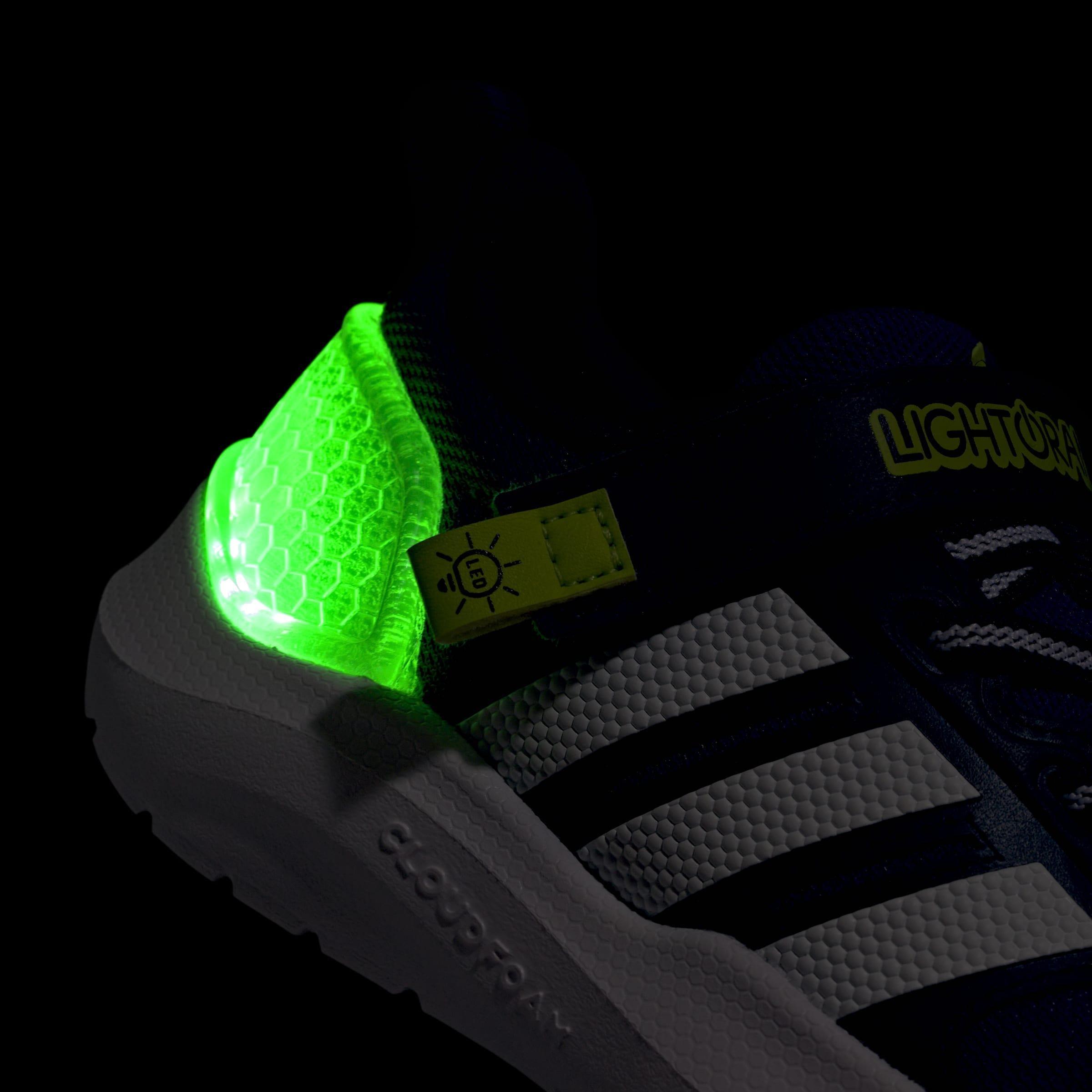 Kids Unisex Lightorama Shoes, Blue, A701_ONE, large image number 5