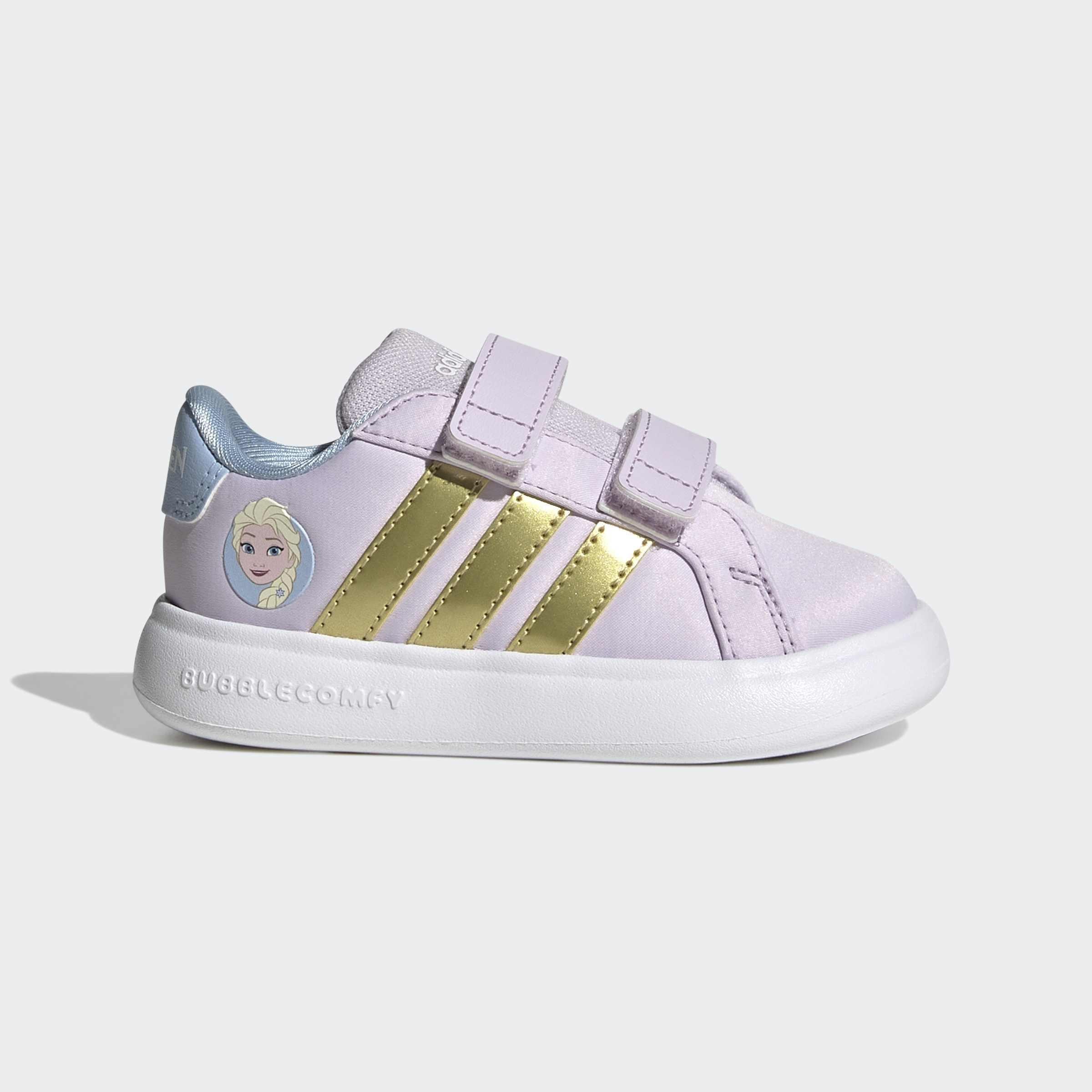 Kids Unisex adidas Frozen Grand Court 3.0 Shoes, Purple