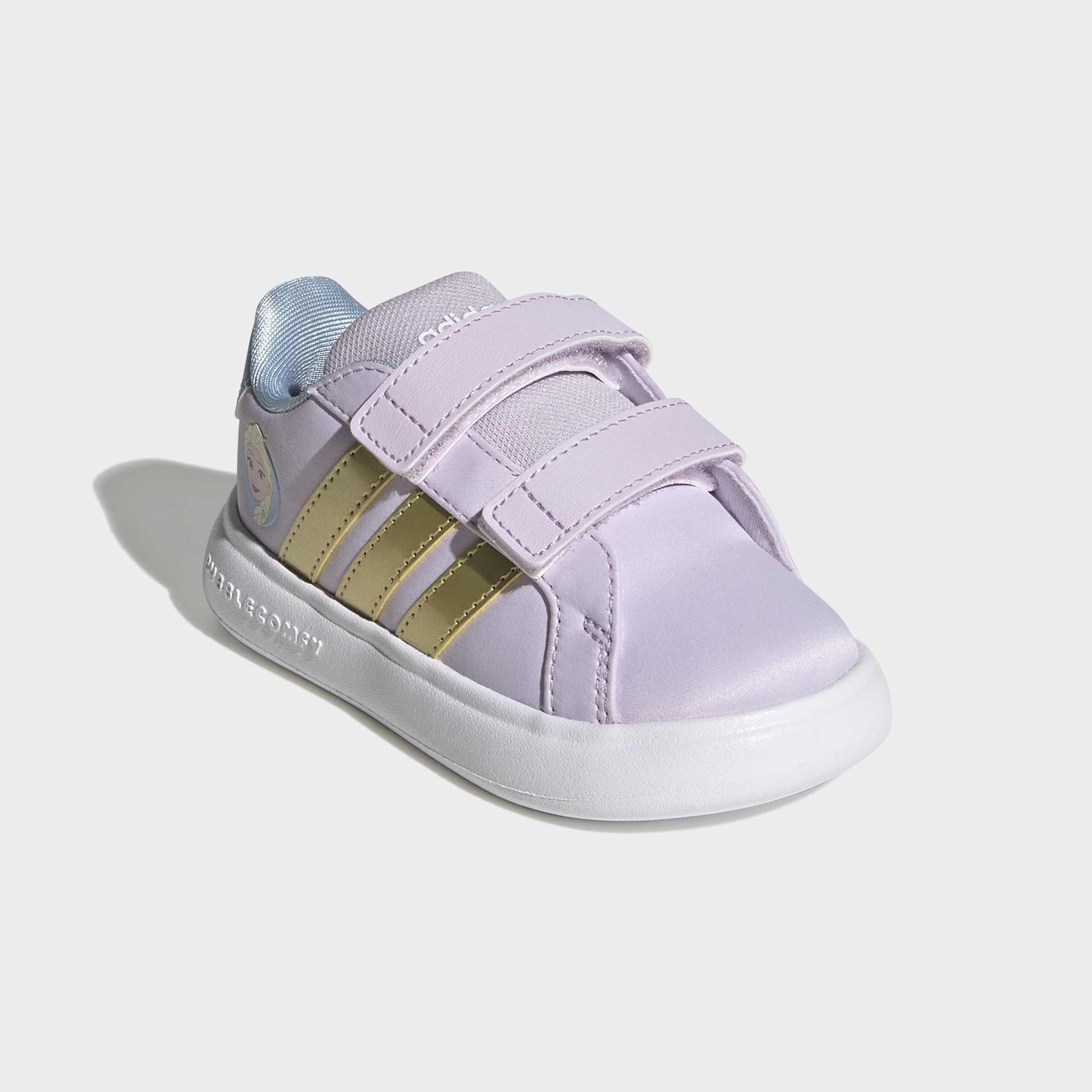 Kids Unisex adidas Frozen Grand Court 3.0 Shoes, Purple, A701_ONE, large image number 2