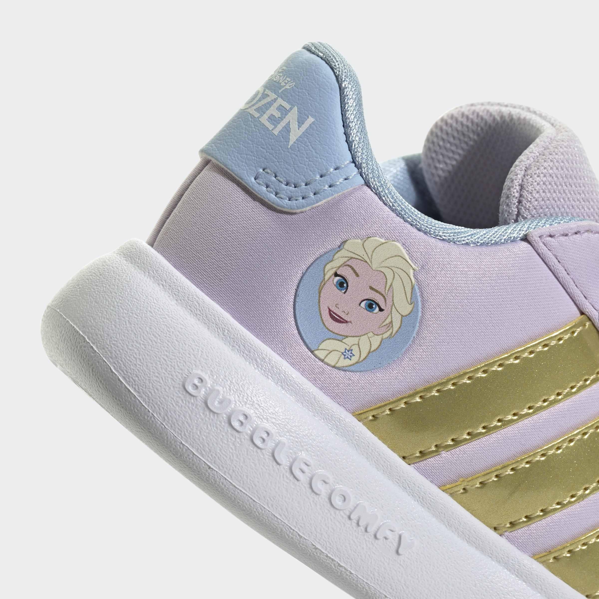 Kids Unisex adidas Frozen Grand Court 3.0 Shoes, Purple, A701_ONE, large image number 4