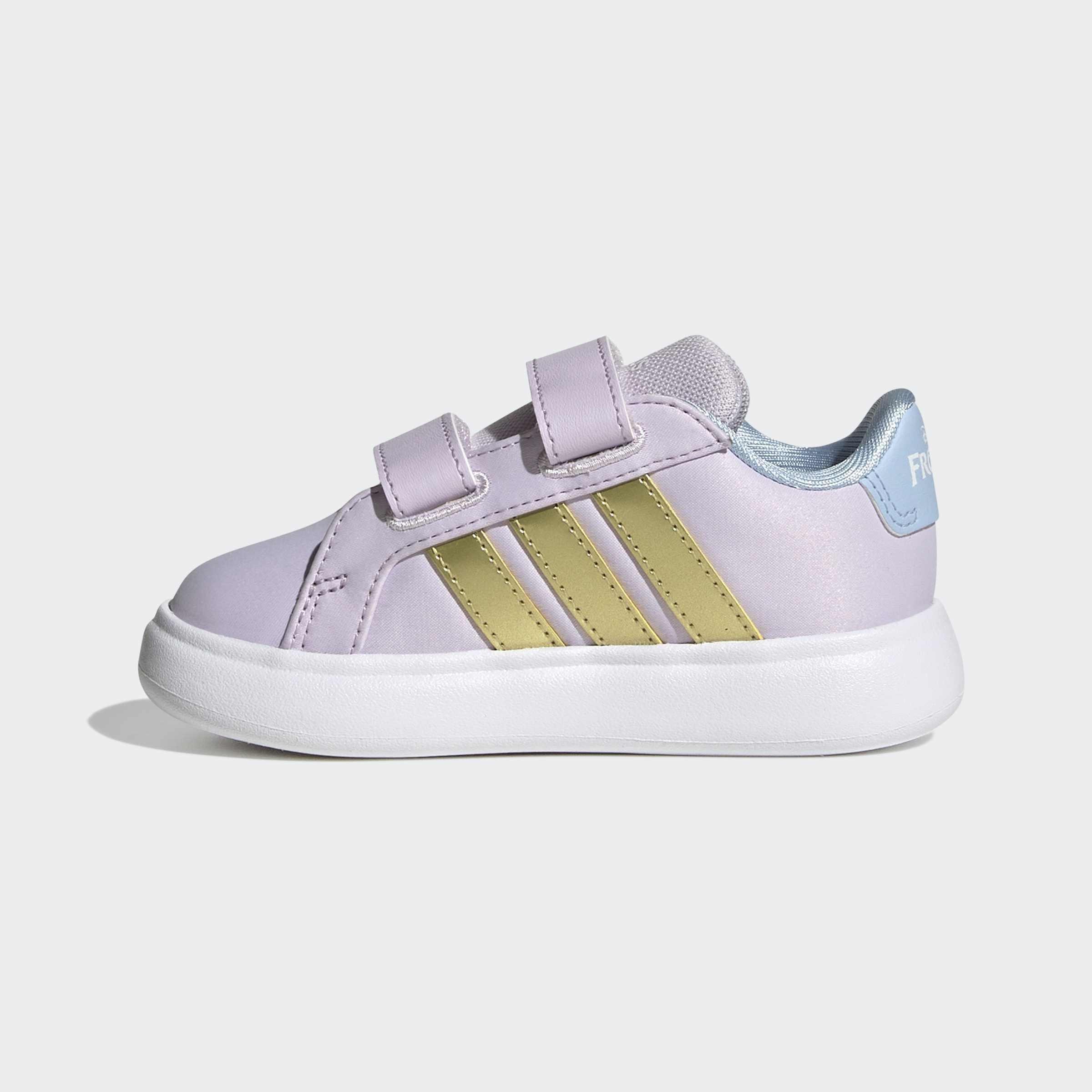 Kids Unisex adidas Frozen Grand Court 3.0 Shoes, Purple, A701_ONE, large image number 6
