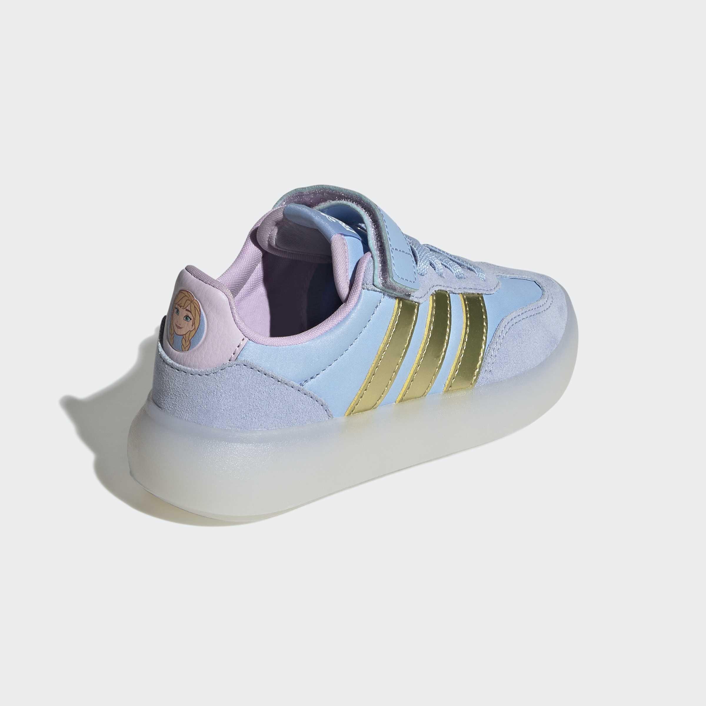 Kids Unisex Adidas Disney Frozen Barreda Decode Shoes Children, Blue, A701_ONE, large image number 3
