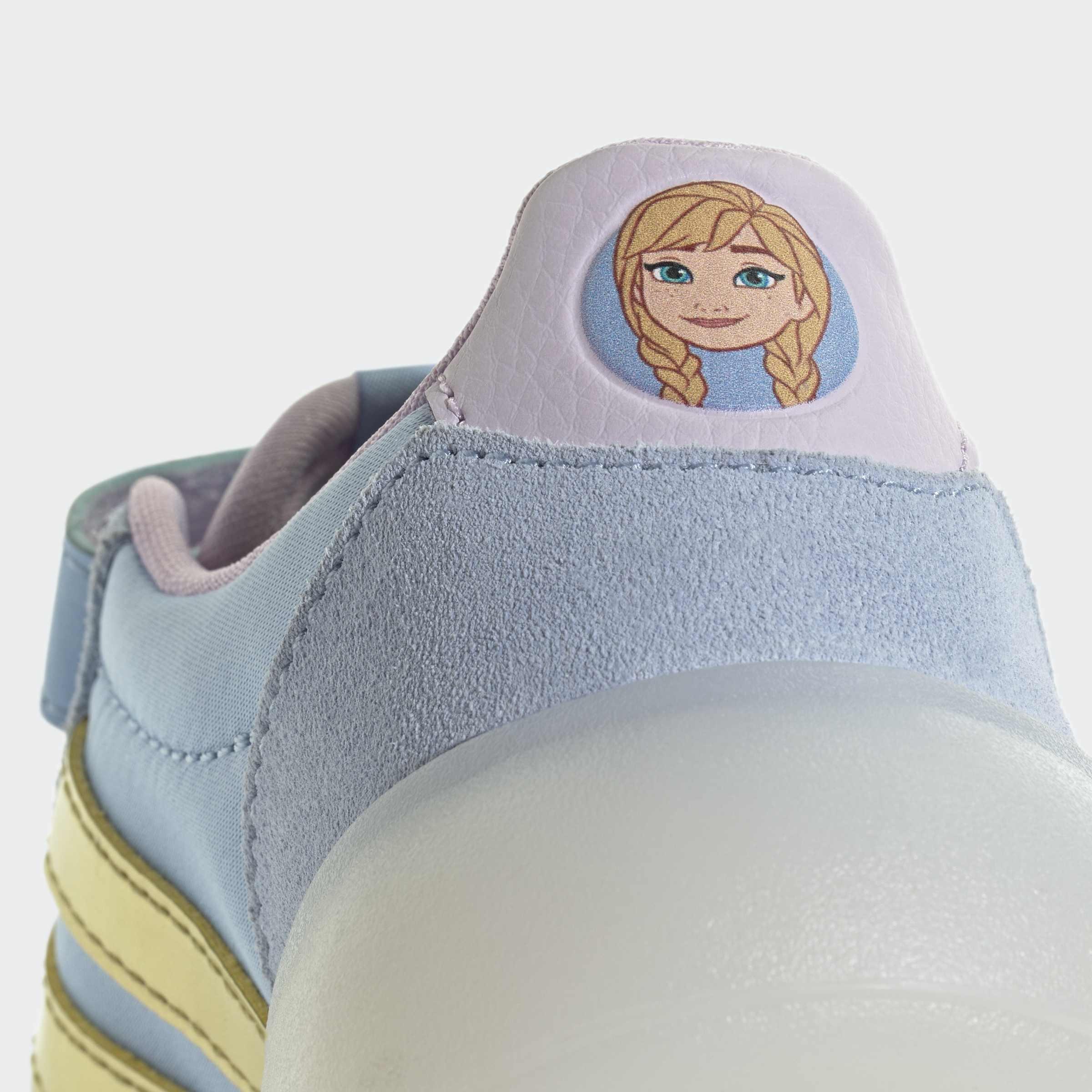 Kids Unisex Adidas Disney Frozen Barreda Decode Shoes Children, Blue, A701_ONE, large image number 4