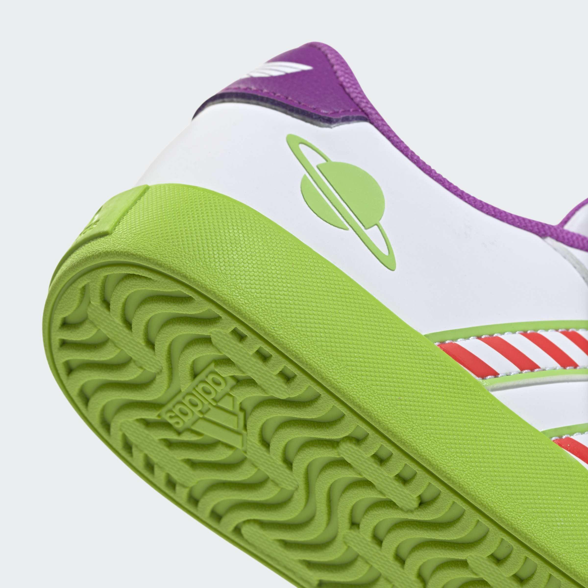 Kids Unisex Adidas Pixar Toy Story Vl Court 3.0 Shoes Children, White, A701_ONE, large image number 4
